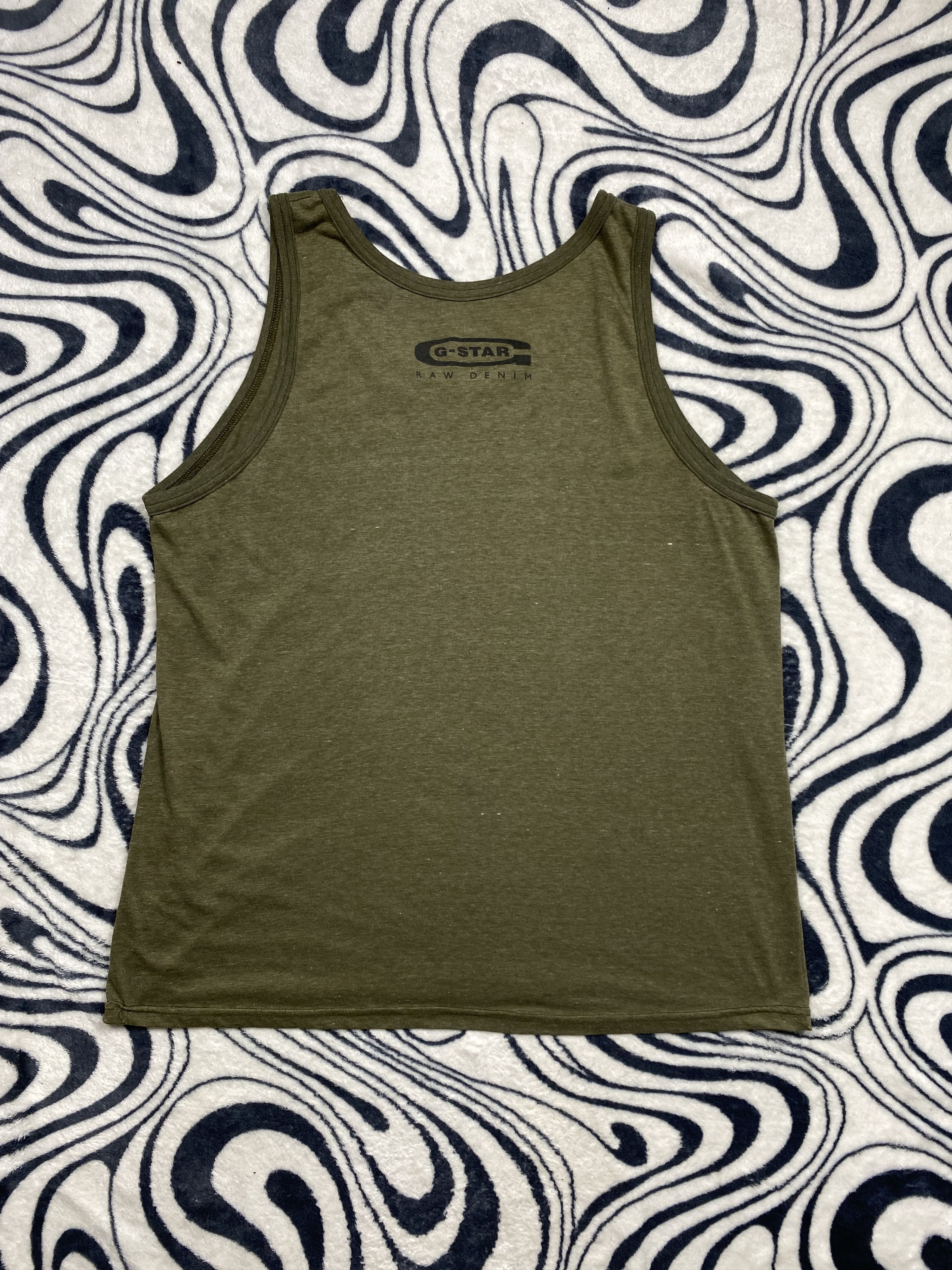 G-Star G Star Raw Mens Sleeveless T-Shirt Tee Y2K Size US L / EU 52-54 / 3 - 4 Thumbnail