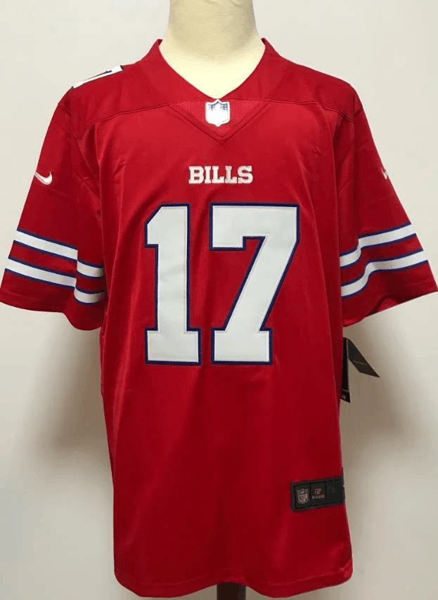 NFL Buffalo Bills #14 Stefon Diggs Jersey Red Size US XL / EU 56 / 4 - 1 Thumbnail