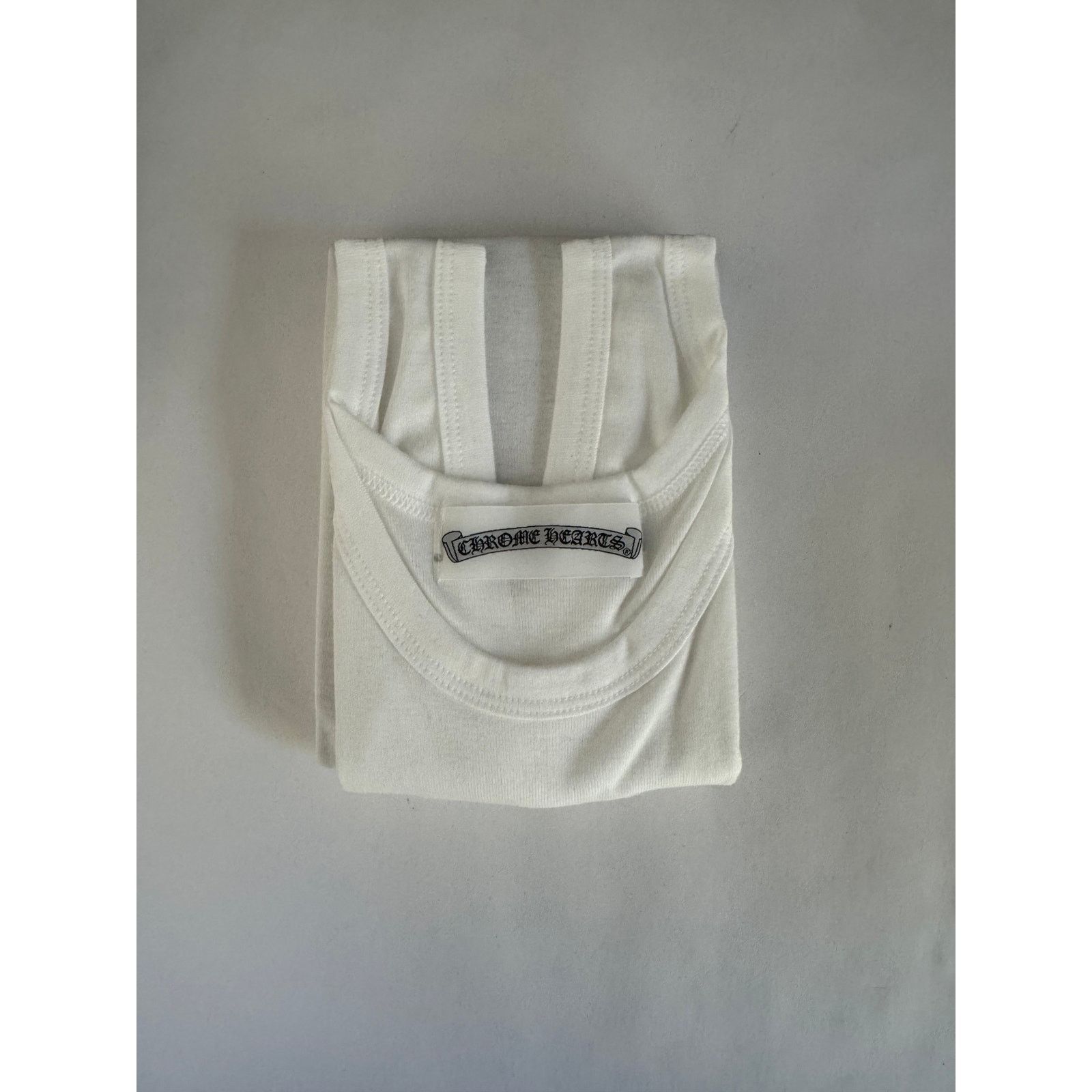 Chrome Hearts Unworn Chrome Hearts Gunze White Muscle Tee Size M Size US M / EU 48-50 / 2 - 3 Thumbnail