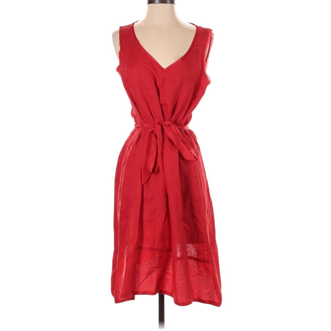 Other NWOT Sundance Cafe Rouge Dress Linen Silk Small Sleeveless R Size S / US 4 / IT 40 - 3 Thumbnail