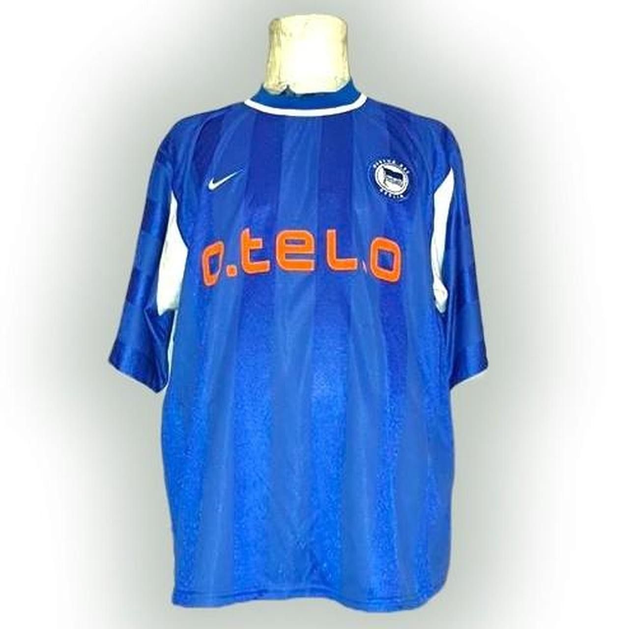 Nike Hertha BSC Berlin Germany 2000 2001 Home Shirt Jersey Size US XL / EU 56 / 4 - 1 Thumbnail
