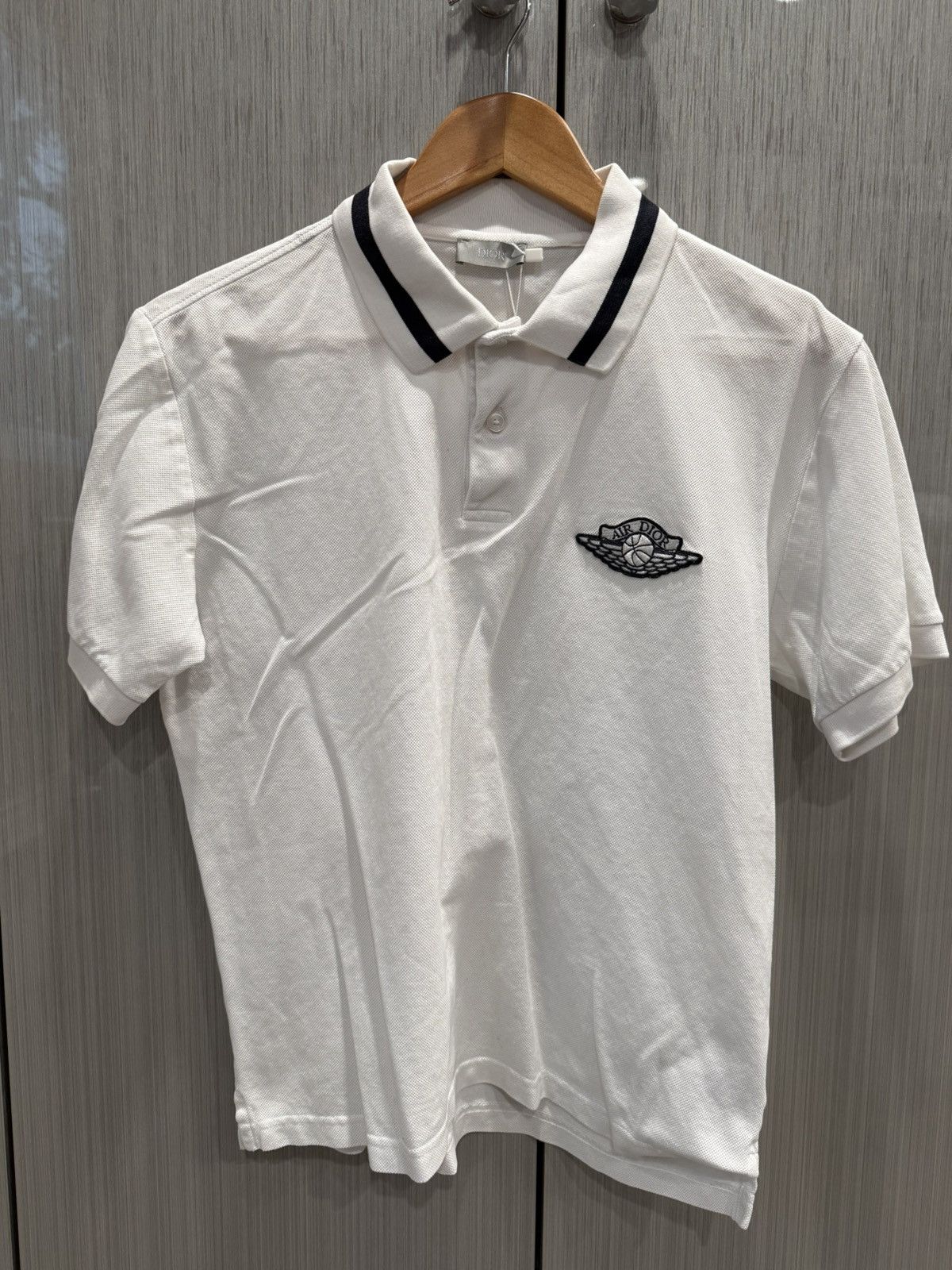 Dior Dior Jordan White Polo T Shirt Size US S / EU 44-46 / 1 - 1 Thumbnail