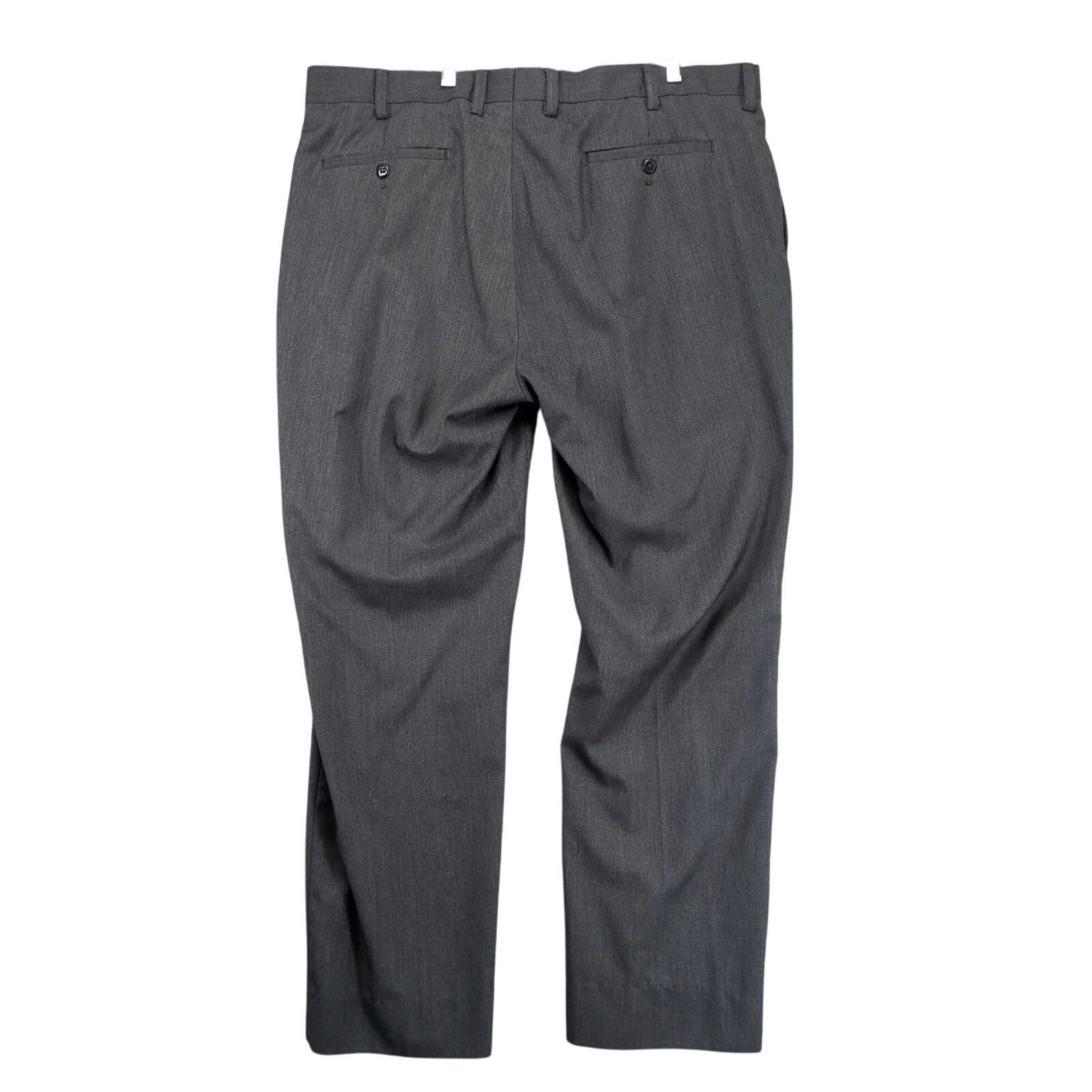 Other Louis Raphael Gray Dress Pants Men's 40x31 Slacks Flat Front Size 40S - 2 Thumbnail
