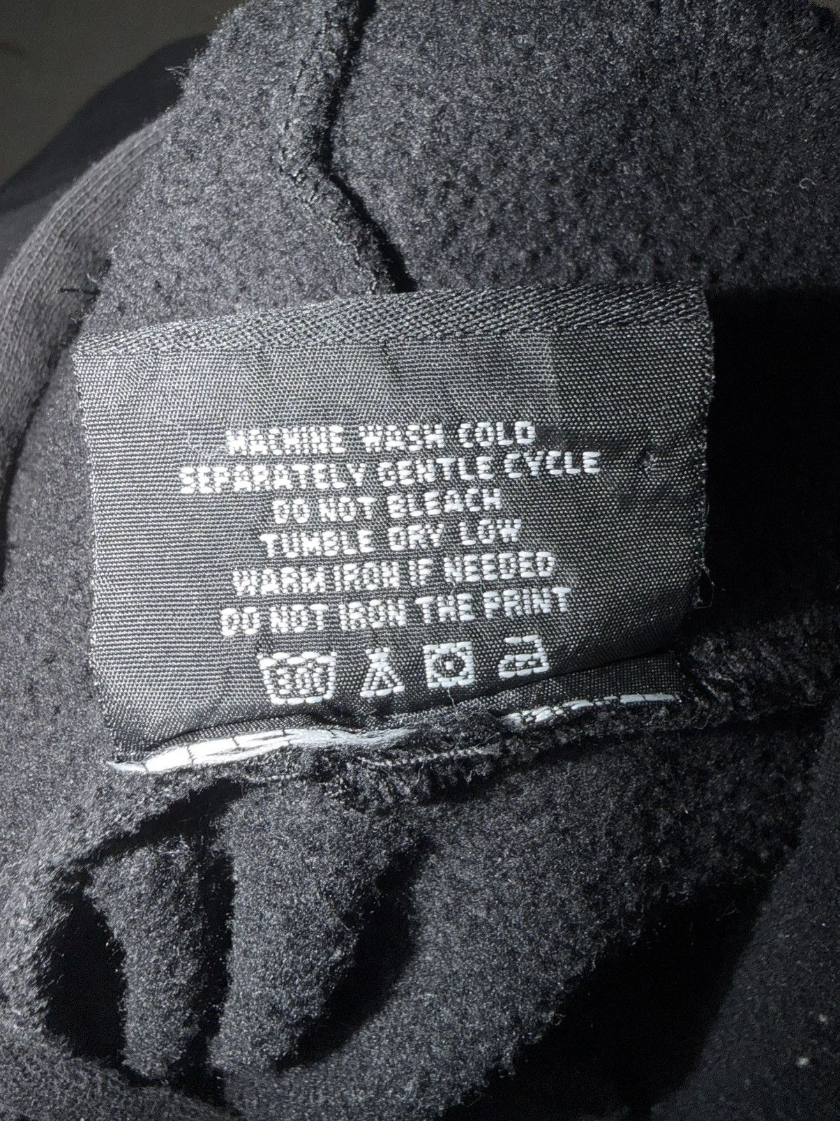 Polo Ralph Lauren Vintage 90s Polo Jeans Co Black Pullover Hoodie Black Size US L / EU 52-54 / 3 - 5 Thumbnail