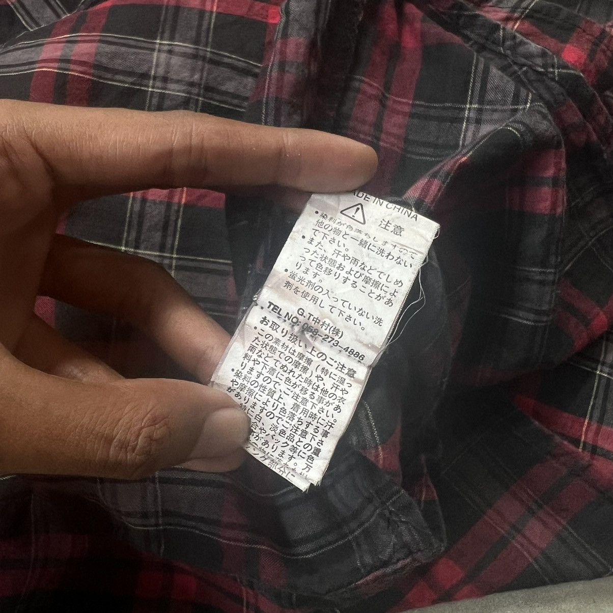 If Six Was Nine 2000’s In The Attic Vkei Stylr Flannel Shirt Size US M / EU 48-50 / 2 - 9 Thumbnail