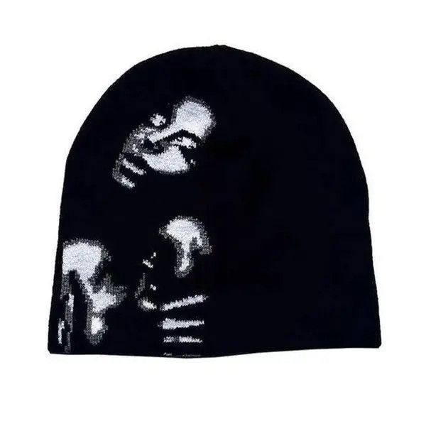 Japanese Brand × Vintage Beanie Versatile Printed Size ONE SIZE - 1 Thumbnail