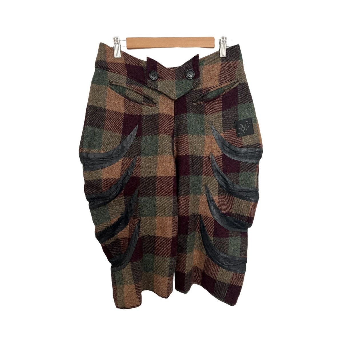 Japanese Brand Biopolitic plaid capris Size US 30 / EU 46 - 1 Thumbnail