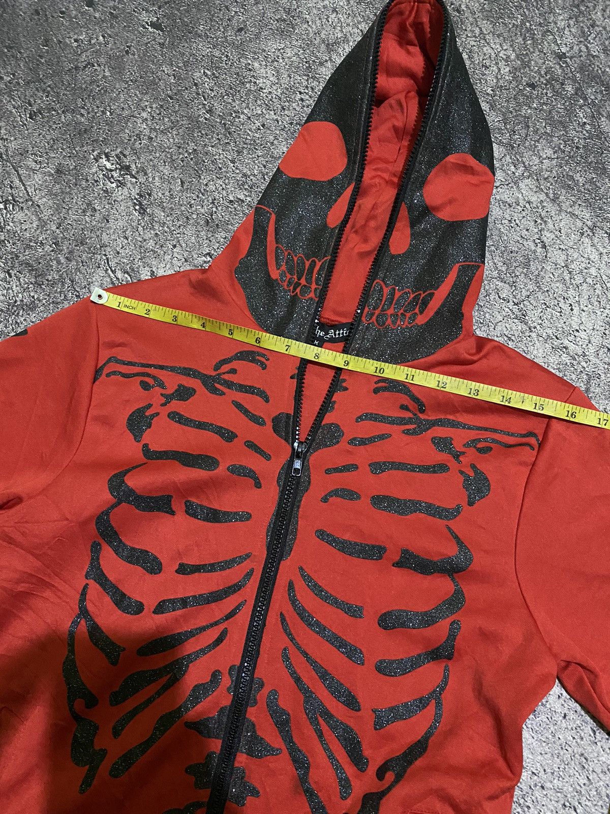 Hysteric Glamour × If Six Was Nine × Japanese Brand Y2k Intheattic skull ifsixwasnine zip hoodie Size US M / EU 48-50 / 2 - 13 Thumbnail