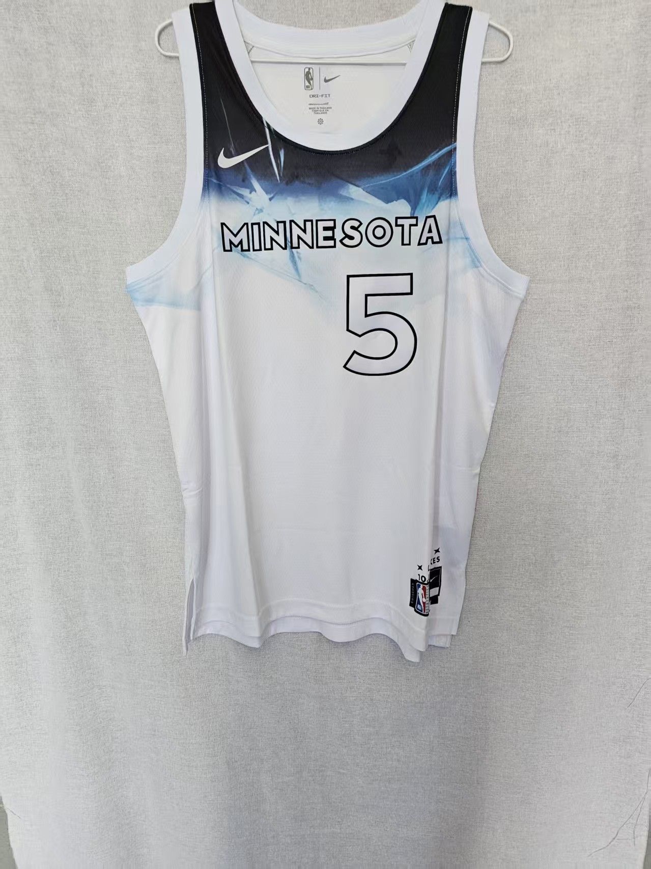 NBA Timberwolves #5 Anthony Edwards Jersey XL Size US XL / EU 56 / 4 - 1 Thumbnail