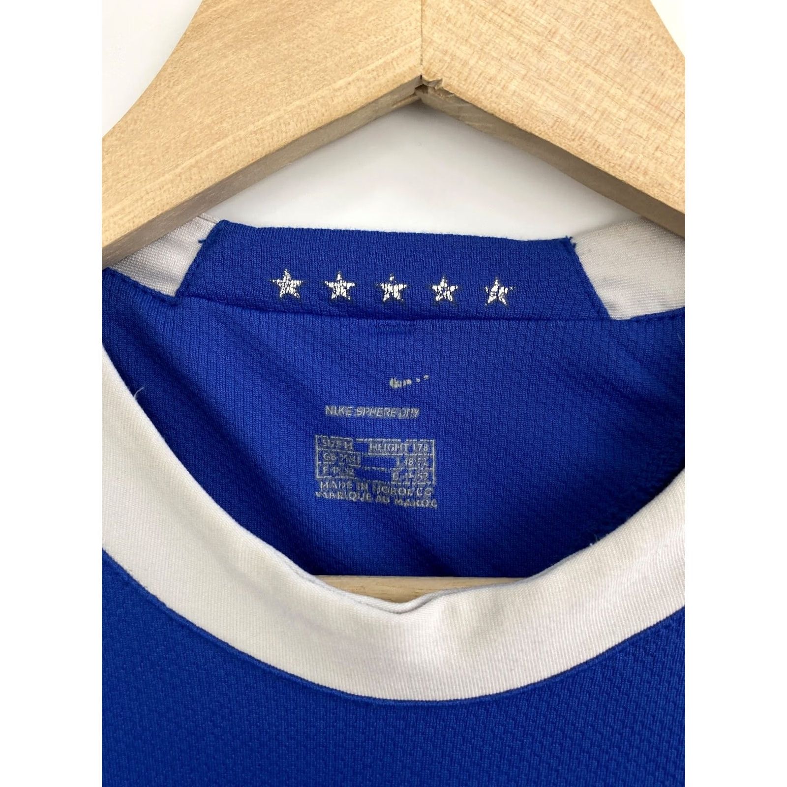 Nike VINTAGE Nike Brazil 2006 Soccer Jersey T-Shirt Men M Blue Retro NYK, 2000s Size US M / EU 48-50 / 2 - 5 Thumbnail