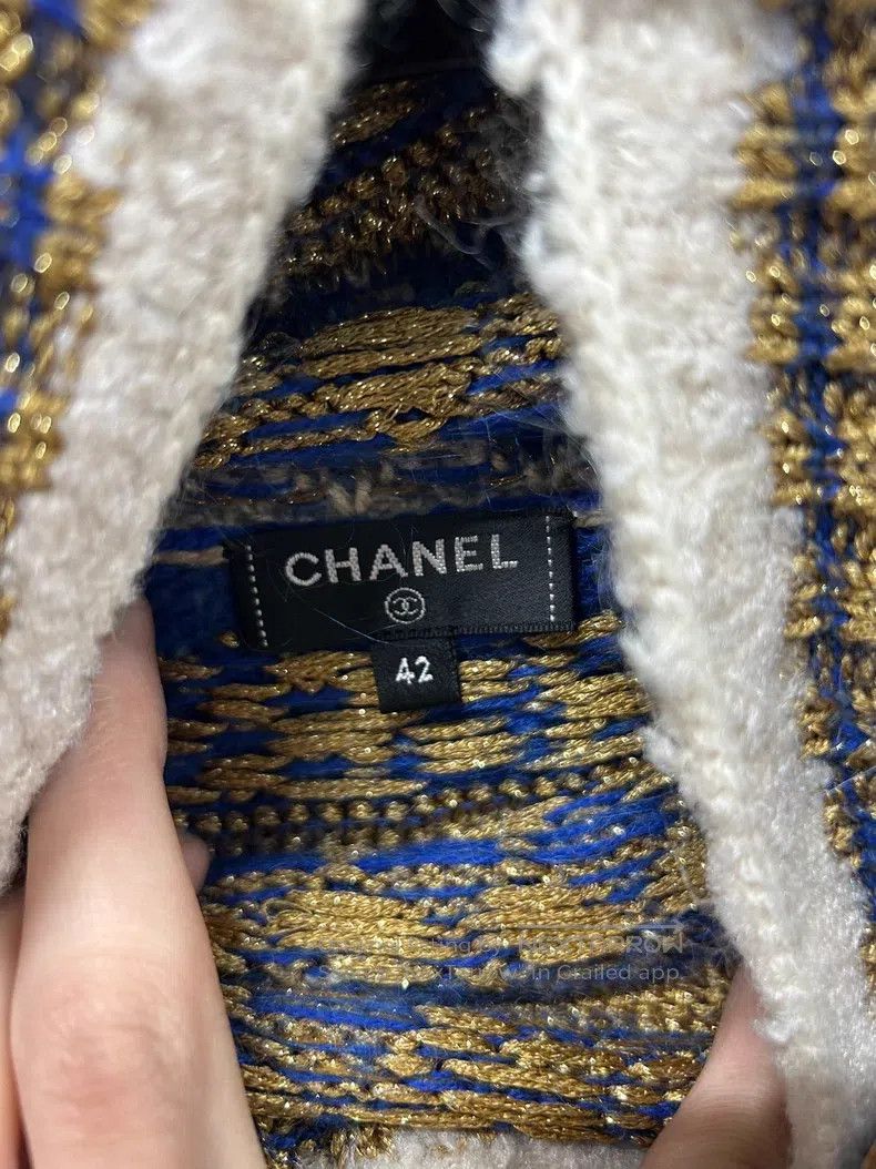 Chanel Chanel Turtleneck sweater Size M / US 6-8 / IT 42-44 - 3 Thumbnail