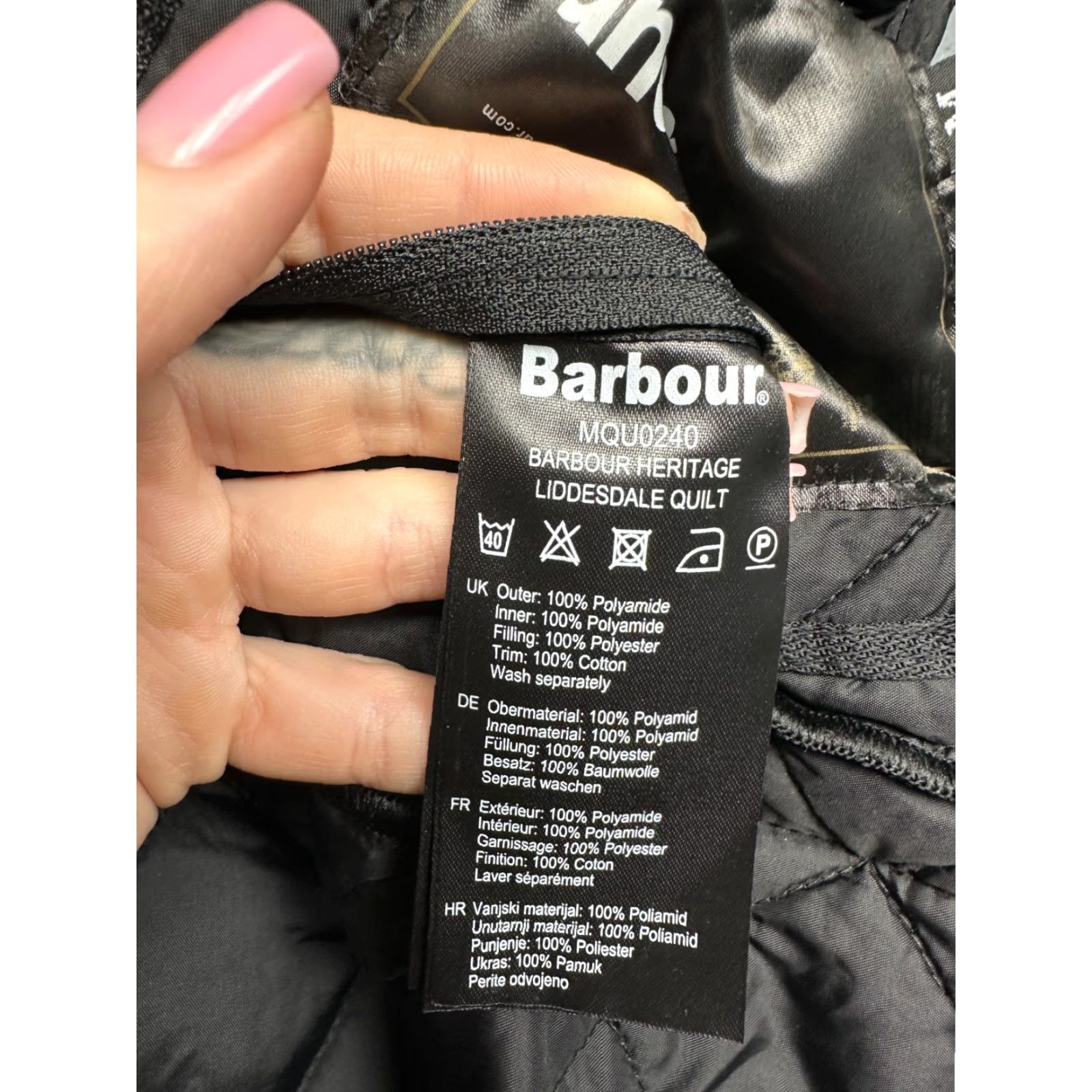 Barbour Barbour Mens Heritage Liddesdale Quilted Jacket M Black Barbour Liddesdale Quilted Jacket Mens M Black Quilted Barbour Heritage Vintage: No Size US M / EU 48-50 / 2 - 5 Thumbnail