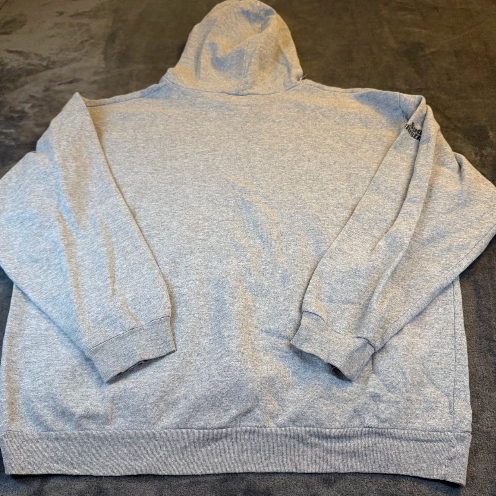 NFL VINTAGE Pittsburgh Steelers NFL Gray Hoodie Sweatshirt NFL Mens XL Sweatshirt Gray NFL Pullover Hooded Graphic Print Home Team Sports Mens XL Size US XL / EU 56 / 4 - 4 Thumbnail