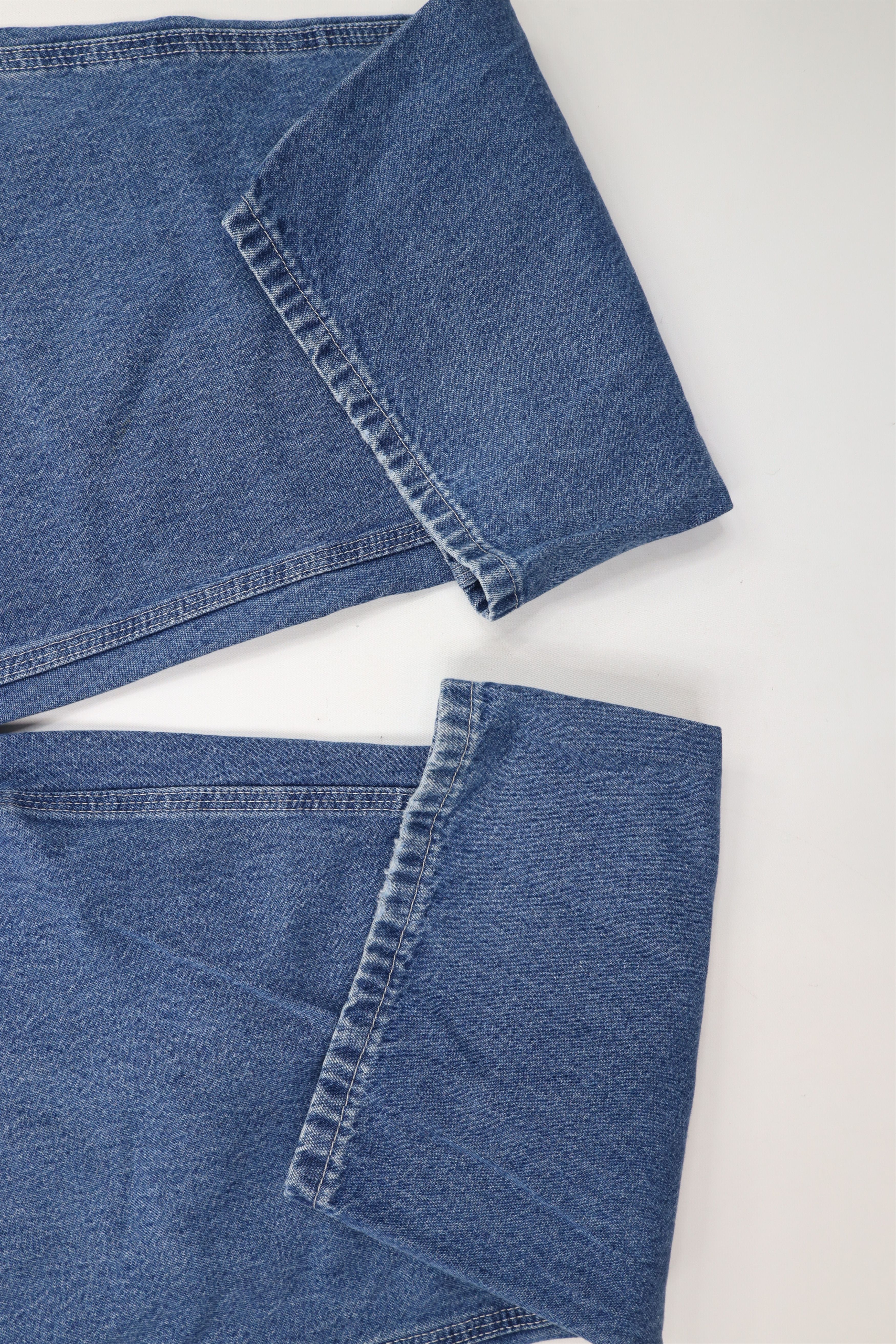 Carhartt × Vintage Vintage Carhartt Out Wide Leg Dungaree Denim Jeans Blue Size US 38 / EU 54 - 5 Thumbnail