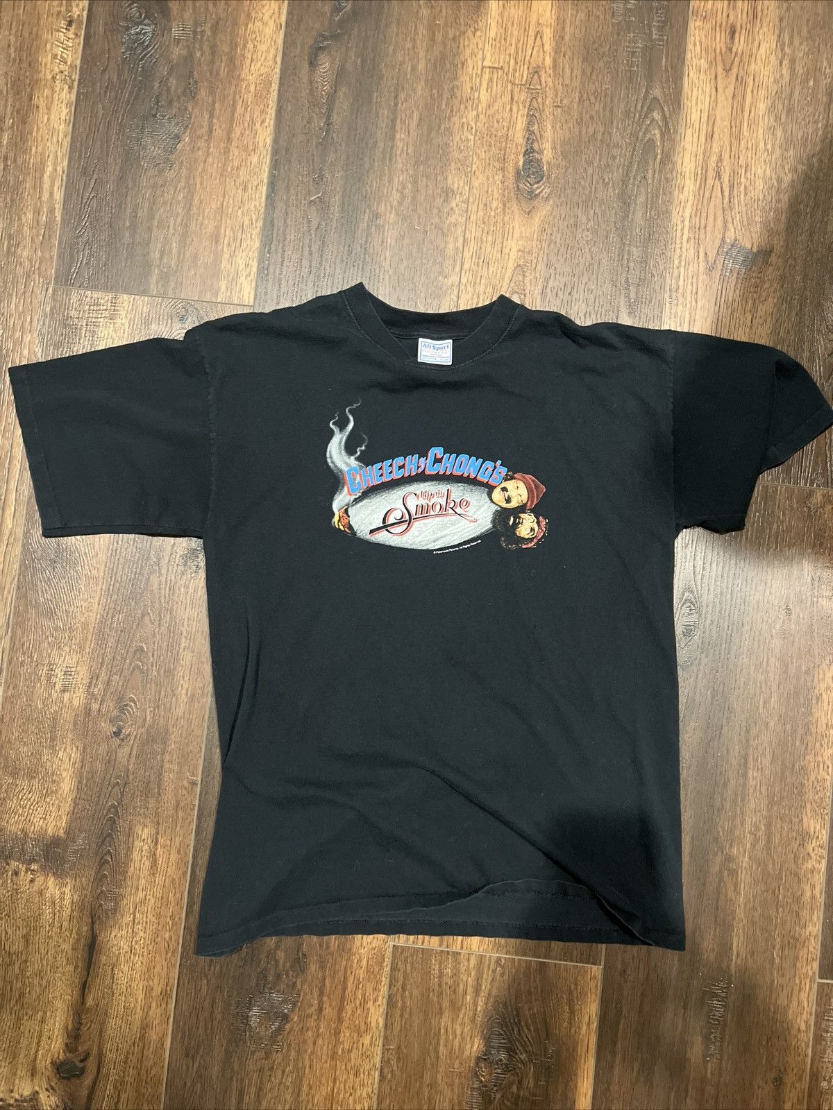 image of Vintage Cheech And Chong XL in Black, Men's