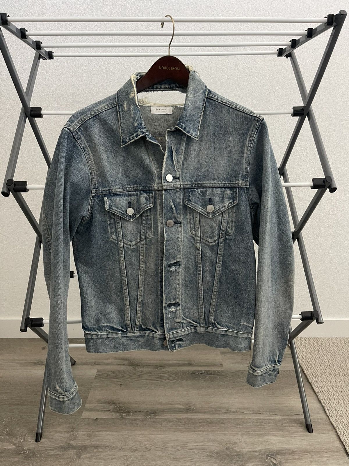 John Elliott John Elliott Distress Jacket Size US S / EU 44-46 / 1 - 1 Thumbnail