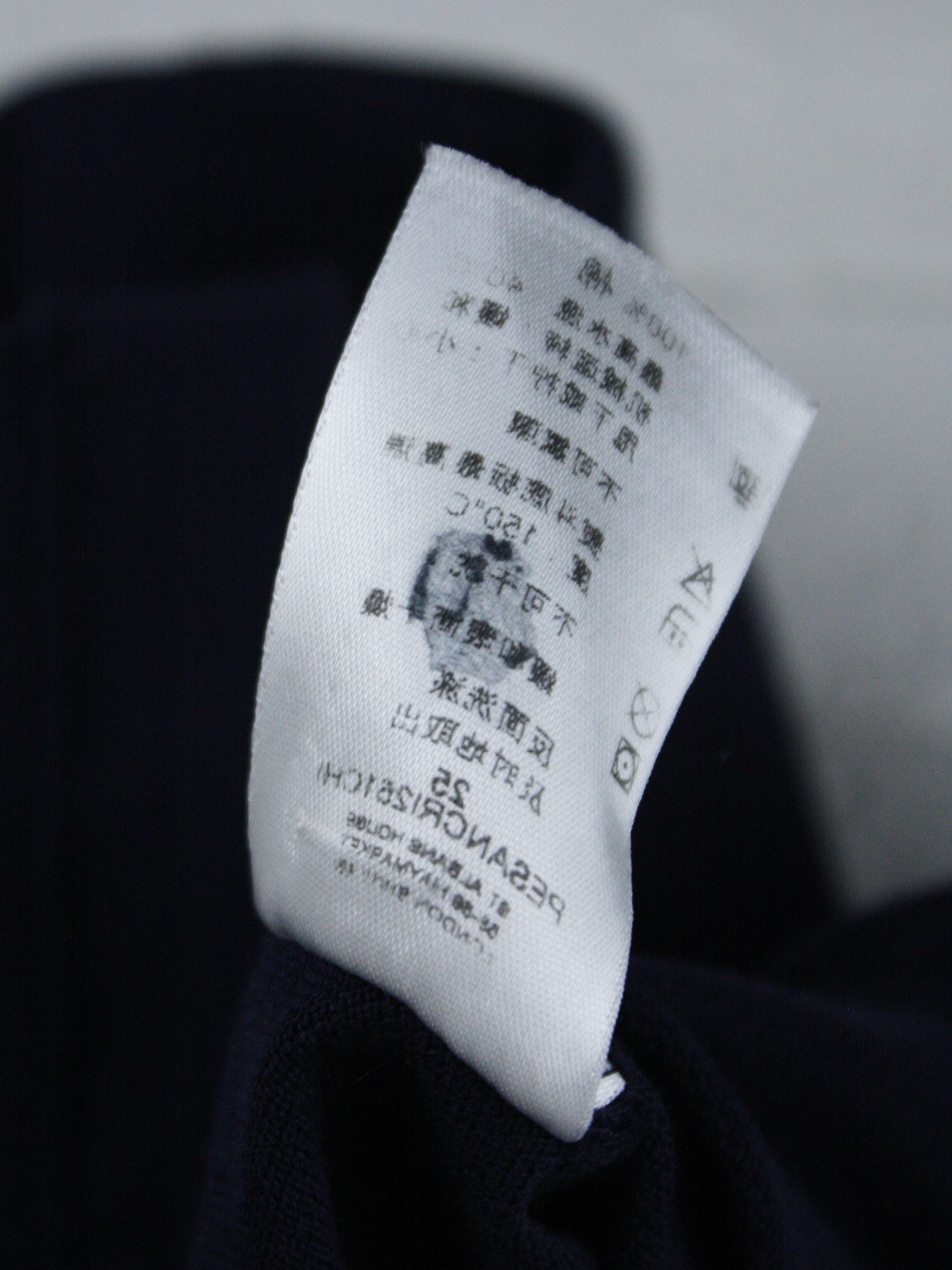 Burberry Burberry Navy Blue Polo Shirt Nova Check PlacketvVintage Size US XL / EU 56 / 4 - 8 Thumbnail
