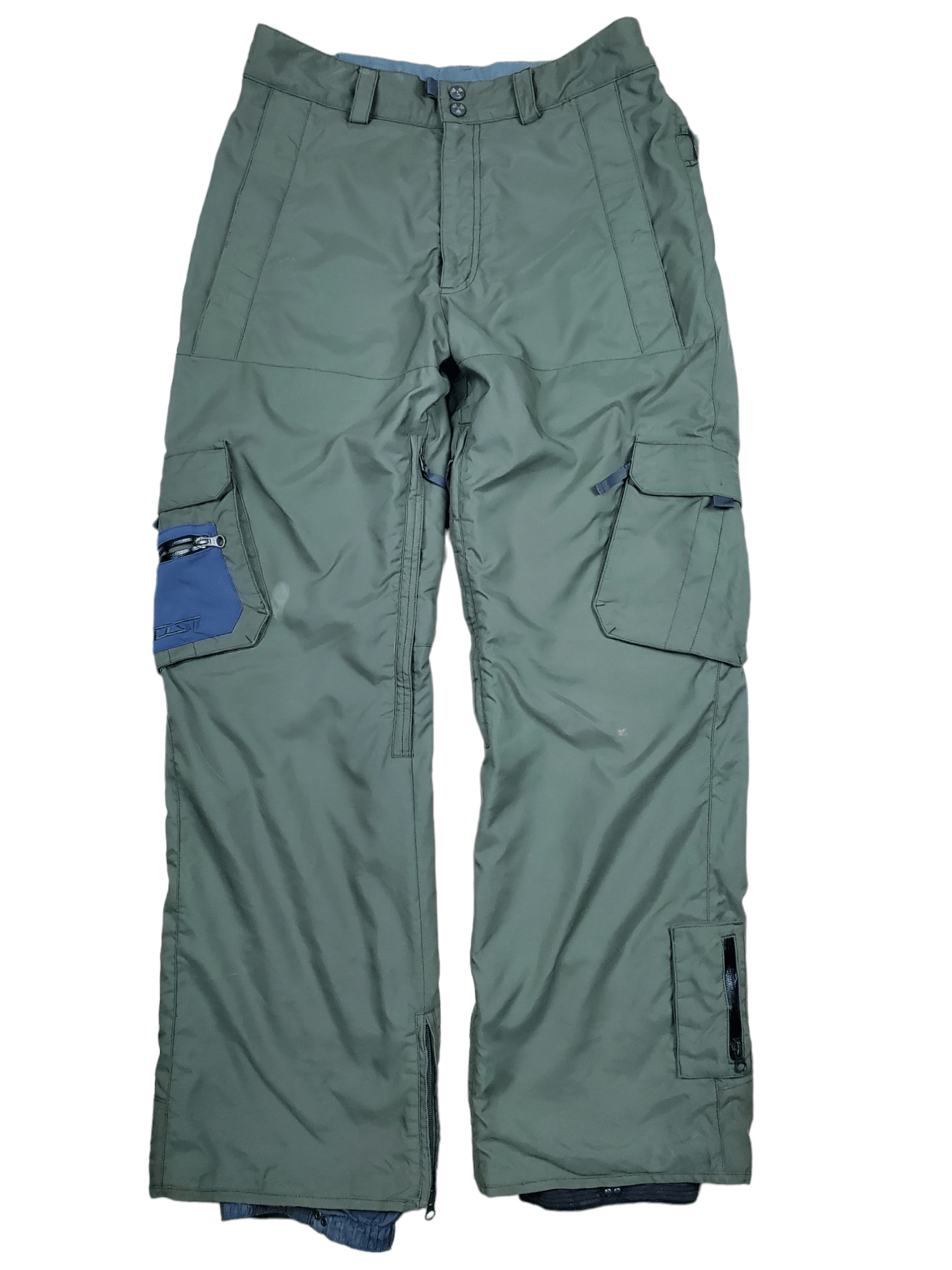 Burton × Japanese Brand × Vintage Vintage Cargo Burton Nylon Heavy Pants Size 34" / US 12 / IT 48 - 1 Thumbnail