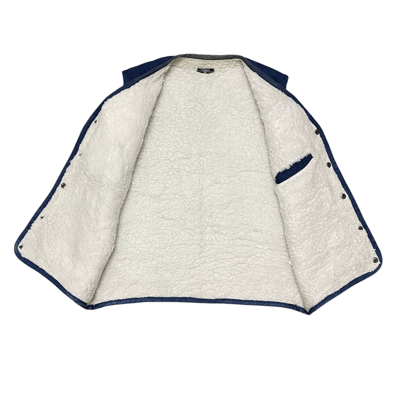 Indigo Vintage CP Campri Utility Mutli Pocket Indigo Vest Size US M / EU 48-50 / 2 - 7 Thumbnail