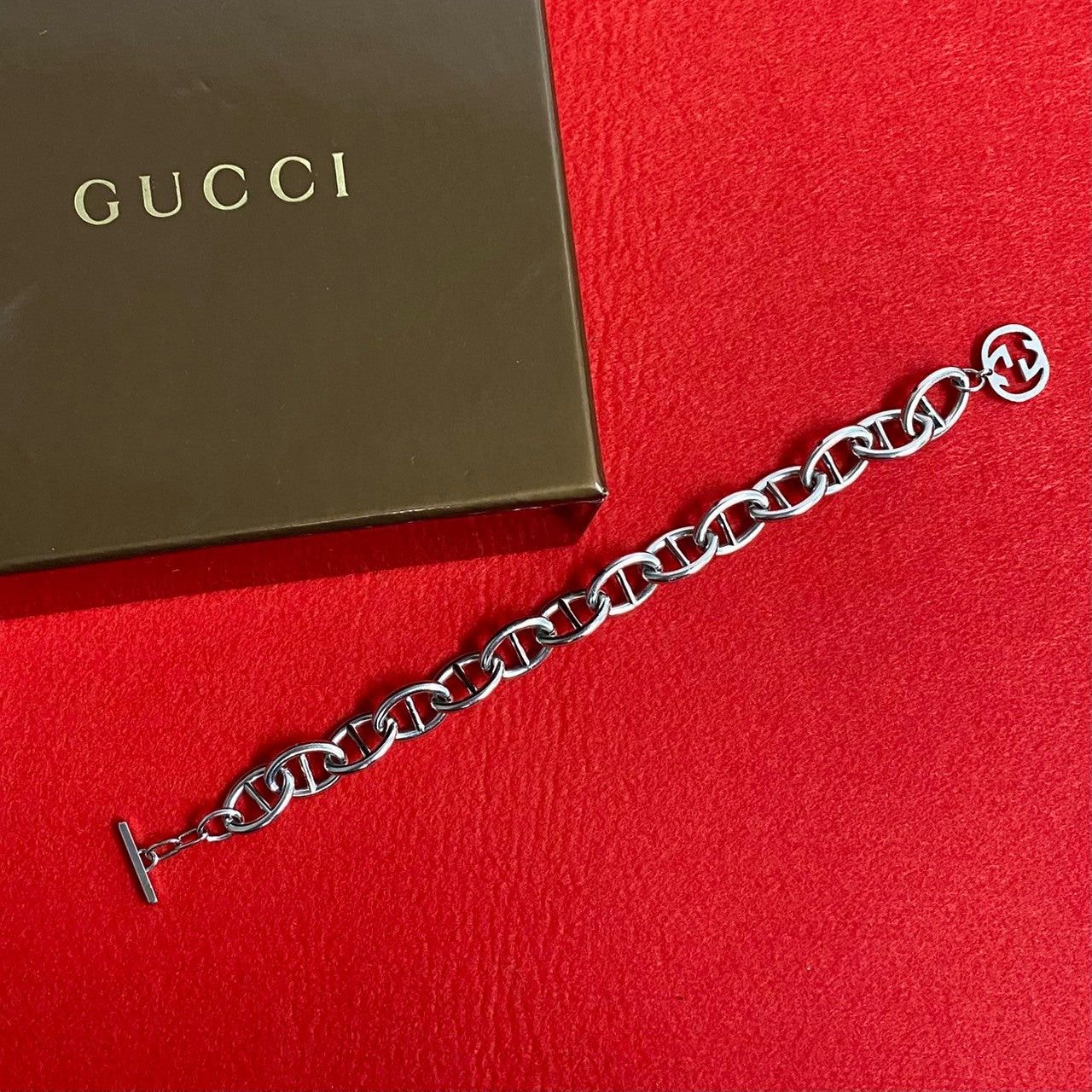 Gucci Gucci Bracelet Silver Metal Size ONE SIZE - 1 Thumbnail