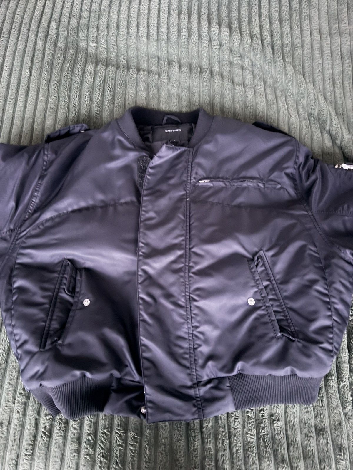 Entire Studios [FINAL PRICE DROP] Moto Bomber Black | Grailed
