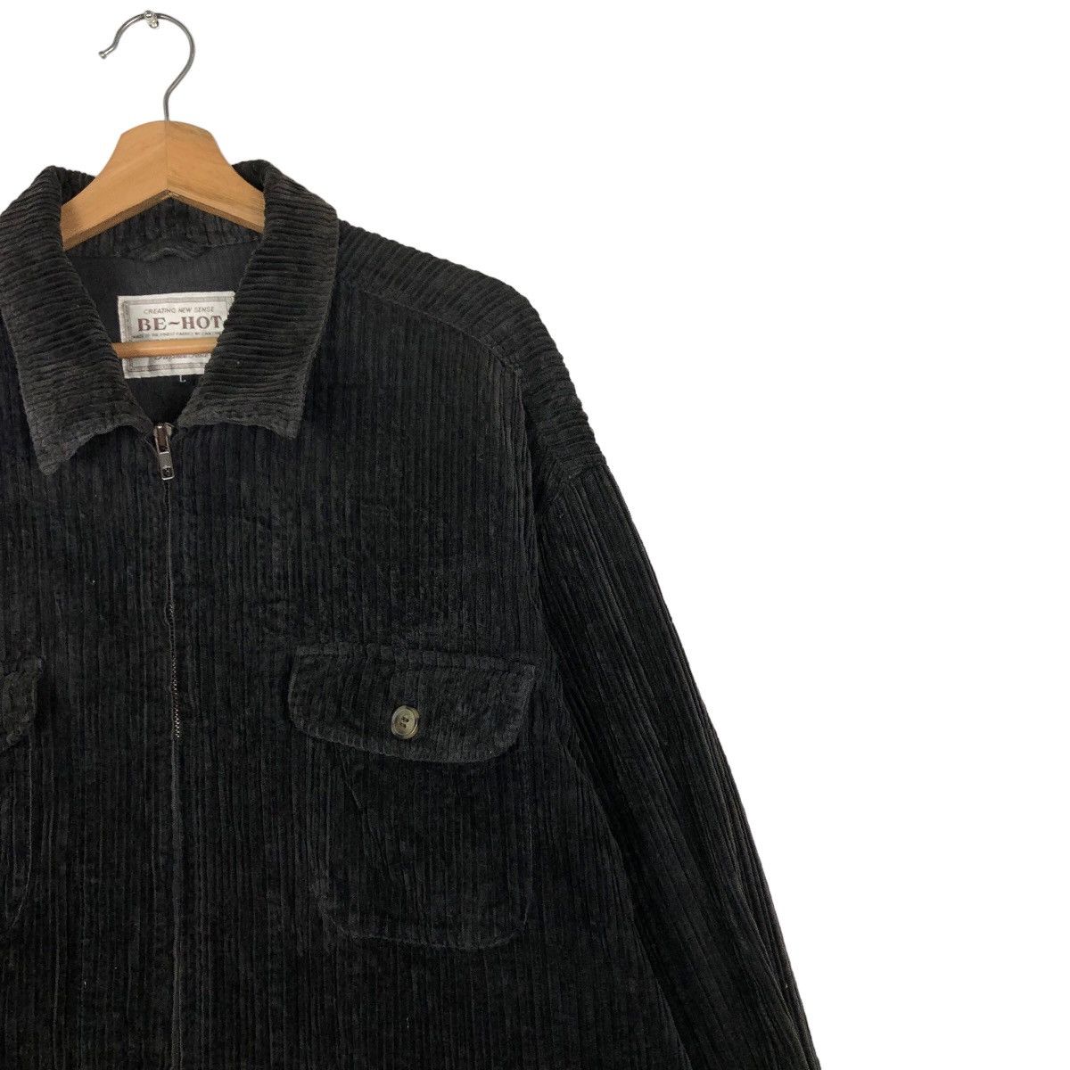 Issey Miyake 🔥Be-Hot Corduroy Zipper Jacket Chore Japan Made Size US L / EU 52-54 / 3 - 6 Thumbnail