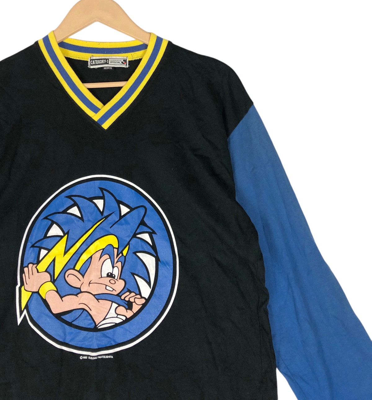 Japanese Brand × Vintage Vintage 1992 Gamba Osaka J1 League Longsleeve Official Shirt Size US M / EU 48-50 / 2 - 3 Thumbnail