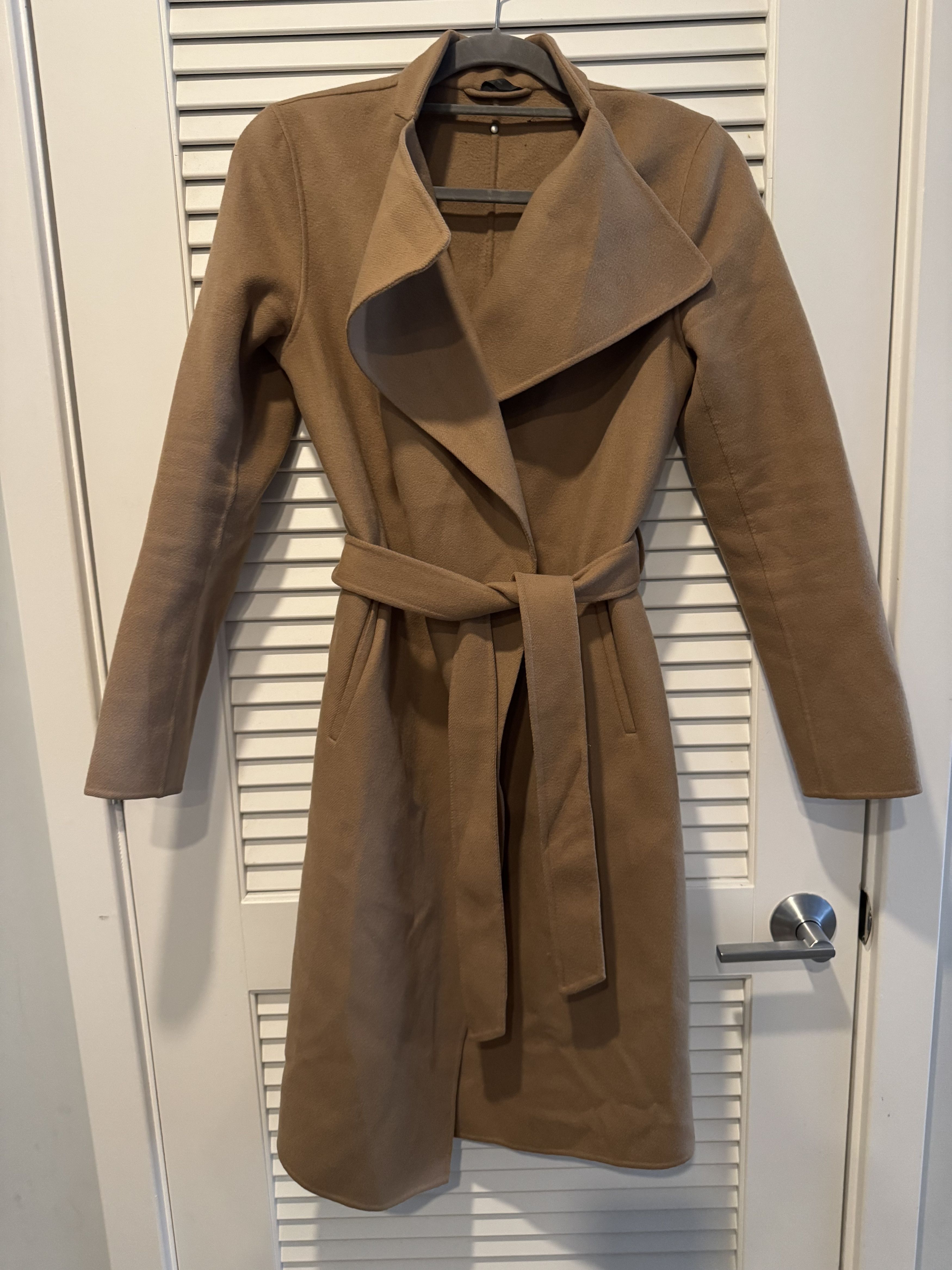 Mackage Mai Lightweight Wrap Wool Coat Size S / US 4 / IT 40 - 3 Thumbnail
