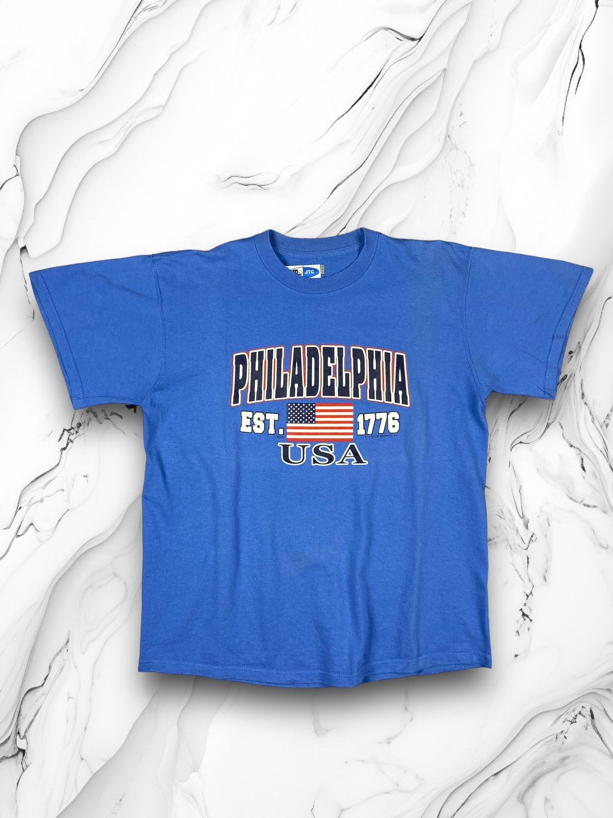 Vintage Vintage 90s Philadelphia USA Tee T Shirt Size M Size US M / EU 48-50 / 2 - 1 Thumbnail