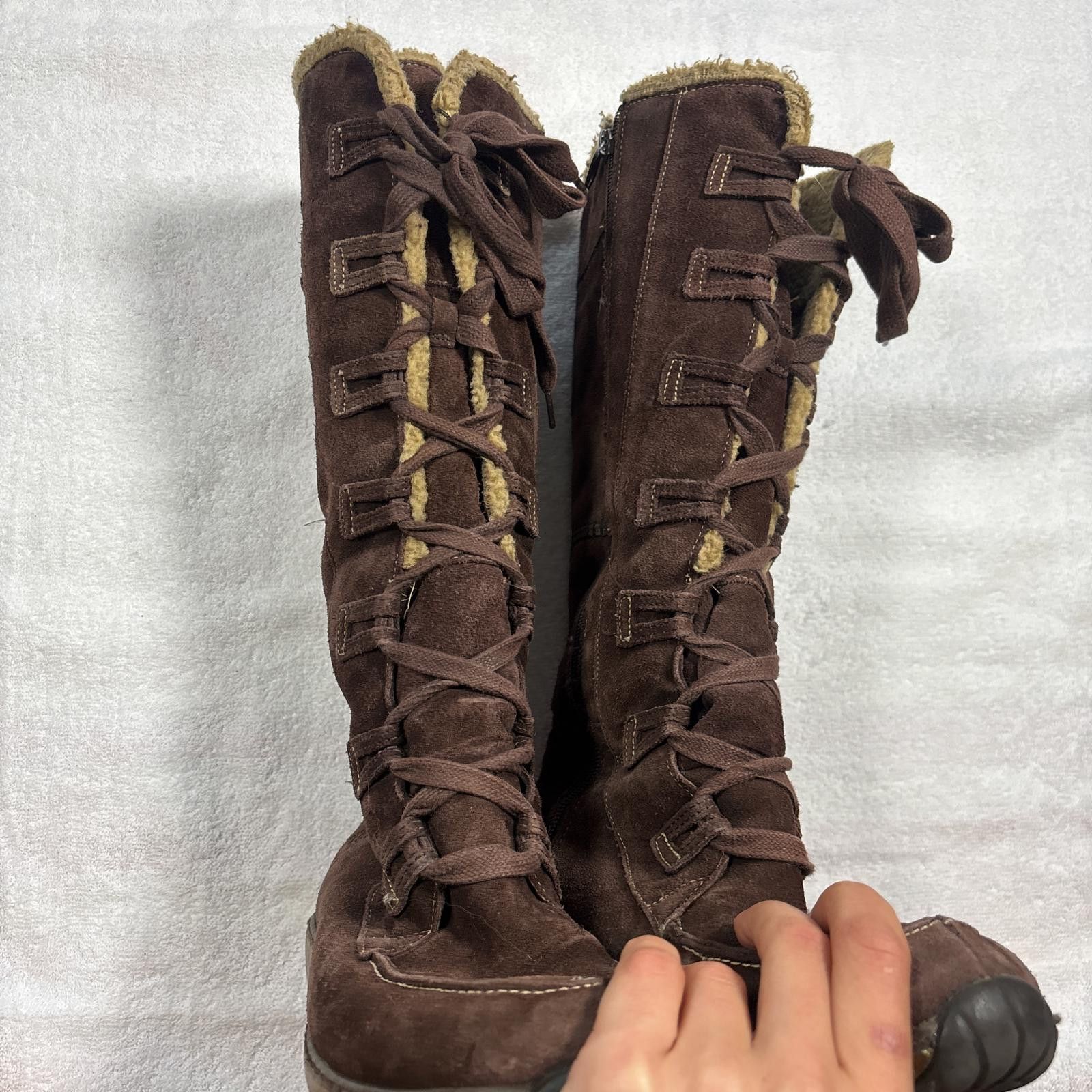 Timberland vintage timberland suede snow fur boots Size ONE SIZE - 3 Thumbnail