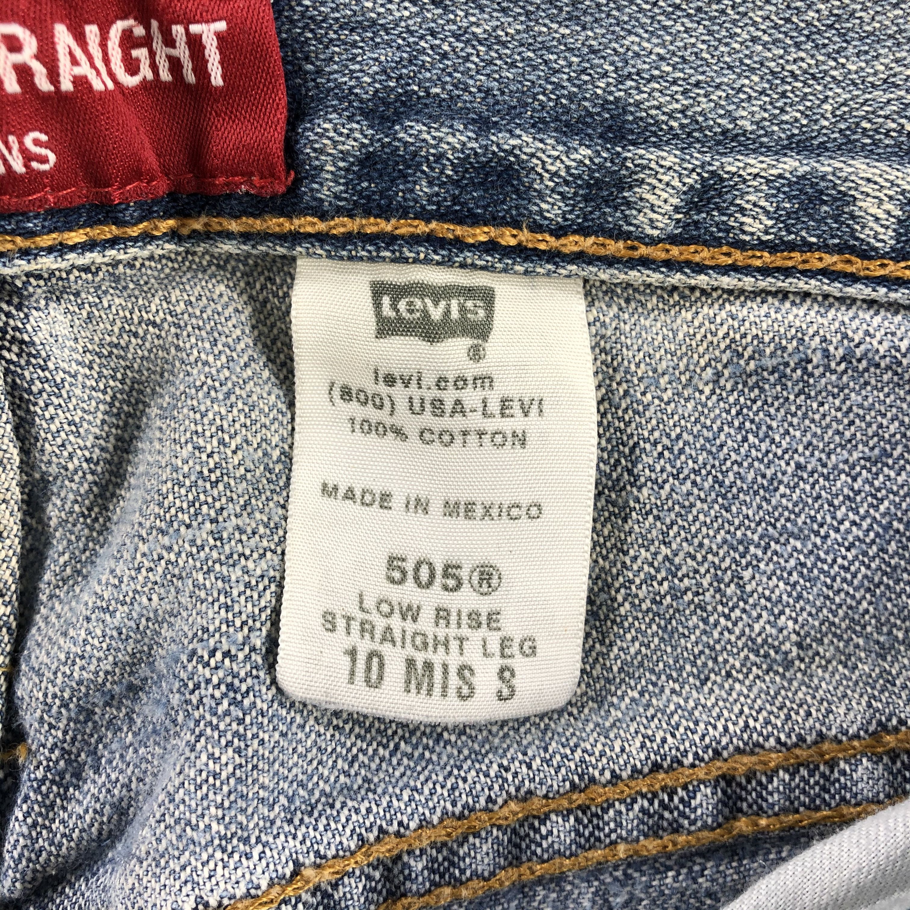 Levi's Vintage 90s Light Wash Levis 505 Jeans-J2168 Size US 32 / EU 48 - 11 Thumbnail