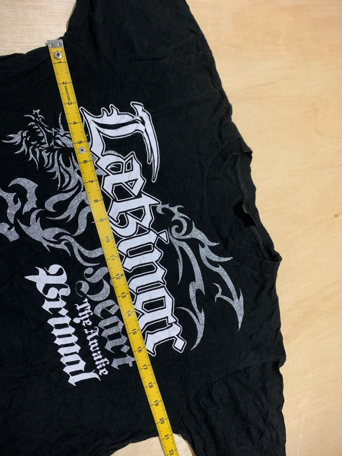 Hysteric Glamour × If Six Was Nine × Japanese Brand Vintage Y2k Caebingr Primal tshirt Punk style Size US L / EU 52-54 / 3 - 9 Thumbnail