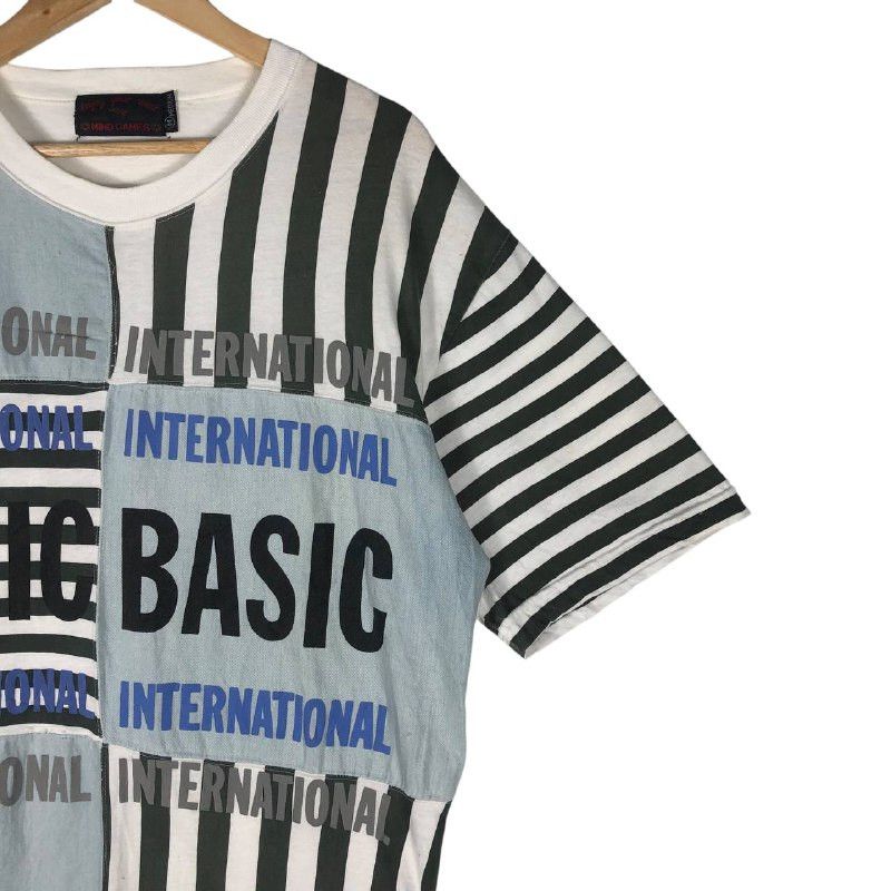 Japanese Brand × Vintage Vintage Mind Games Multi Stripe men T-shirt Size US M / EU 48-50 / 2 - 4 Thumbnail