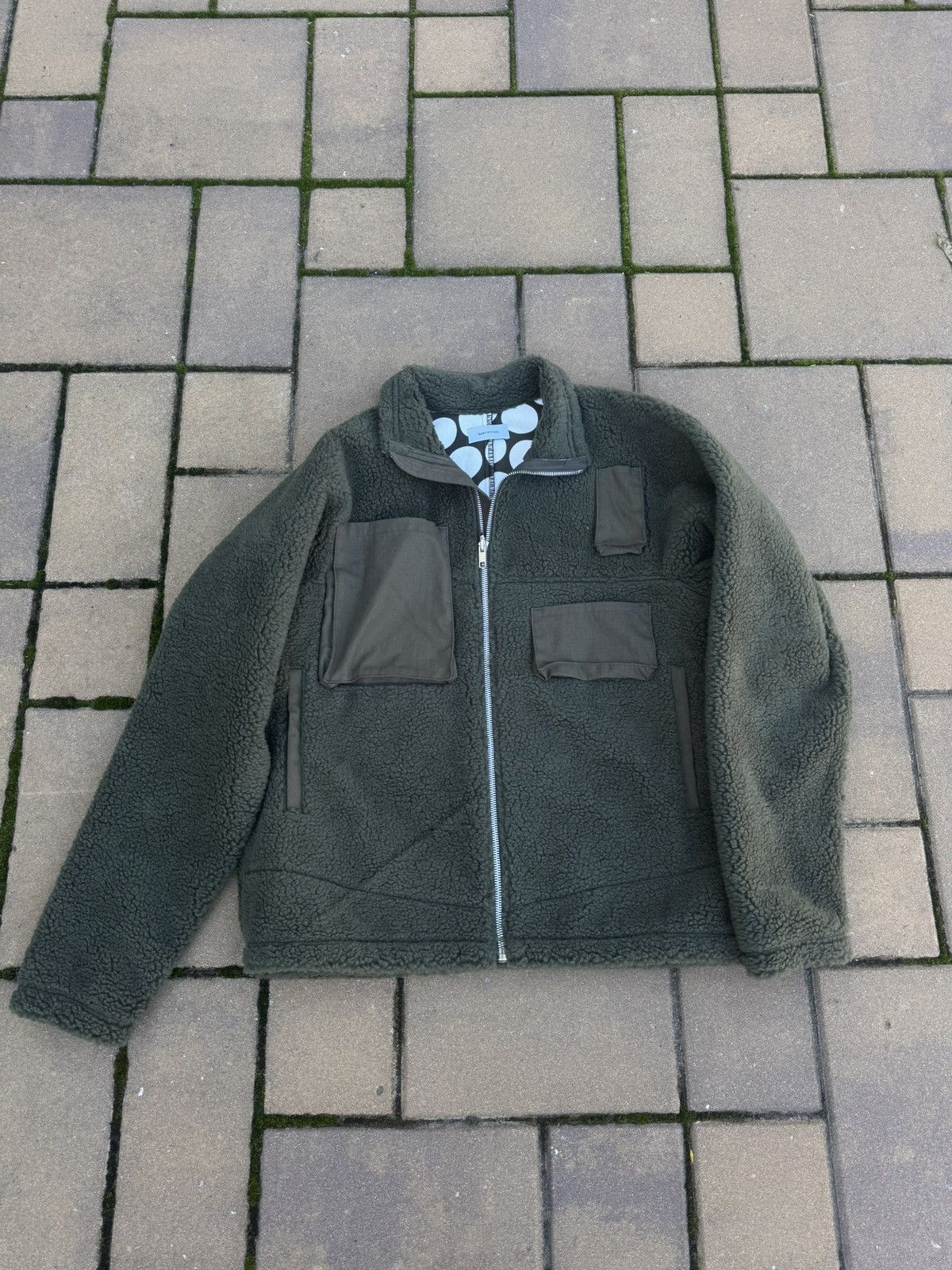 Saintwoods Saintwoods Reversible Fleece Jacket Green Size L Size US L / EU 52-54 / 3 - 1 Thumbnail