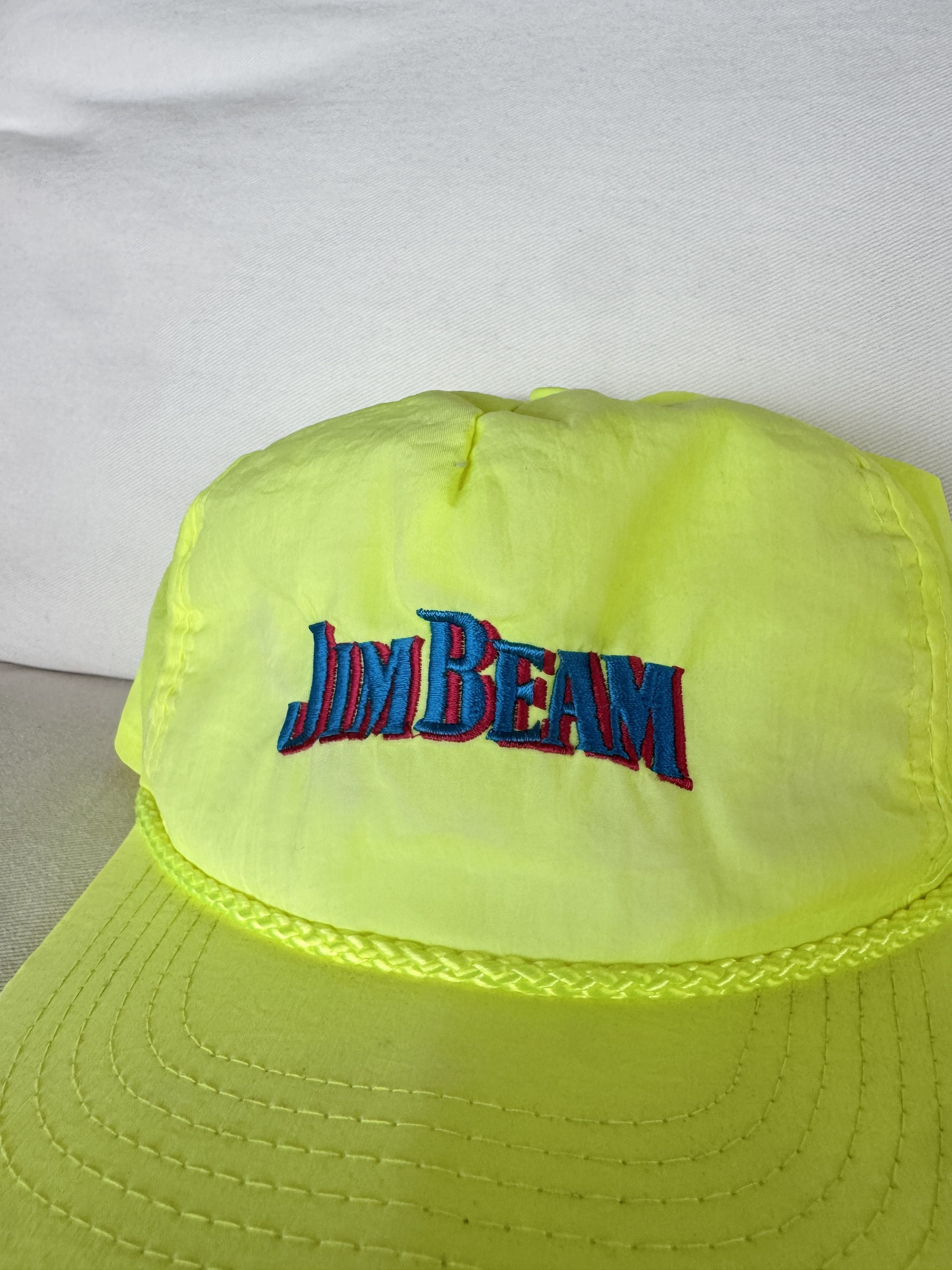 Vintage Jim Bean Trucker Hat Size ONE SIZE - 2 Thumbnail