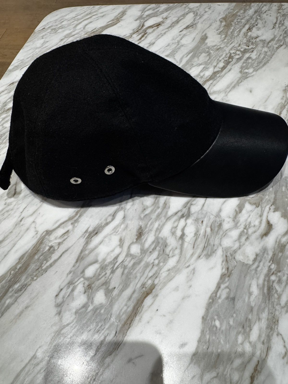 1017 ALYX 9SM Alyx 9SM lamb leather and wool hat Size ONE SIZE - 2 Thumbnail
