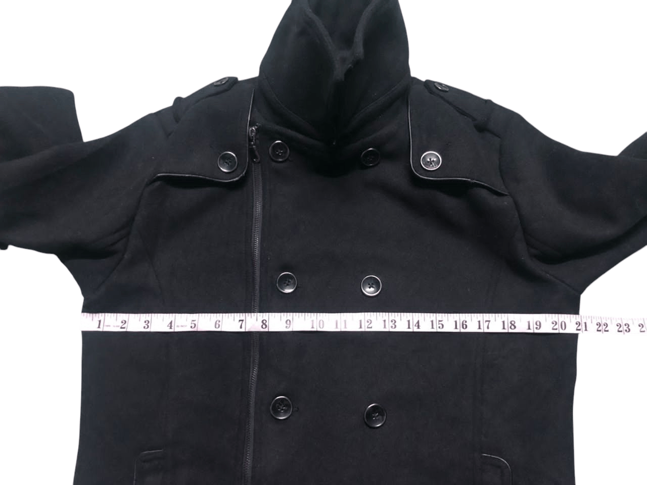 14th Addiction × If Six Was Nine × Japanese Brand Y2K In The Attic Double Collar Double Breasted Wool Jacket Size US M / EU 48-50 / 2 - 16 Thumbnail