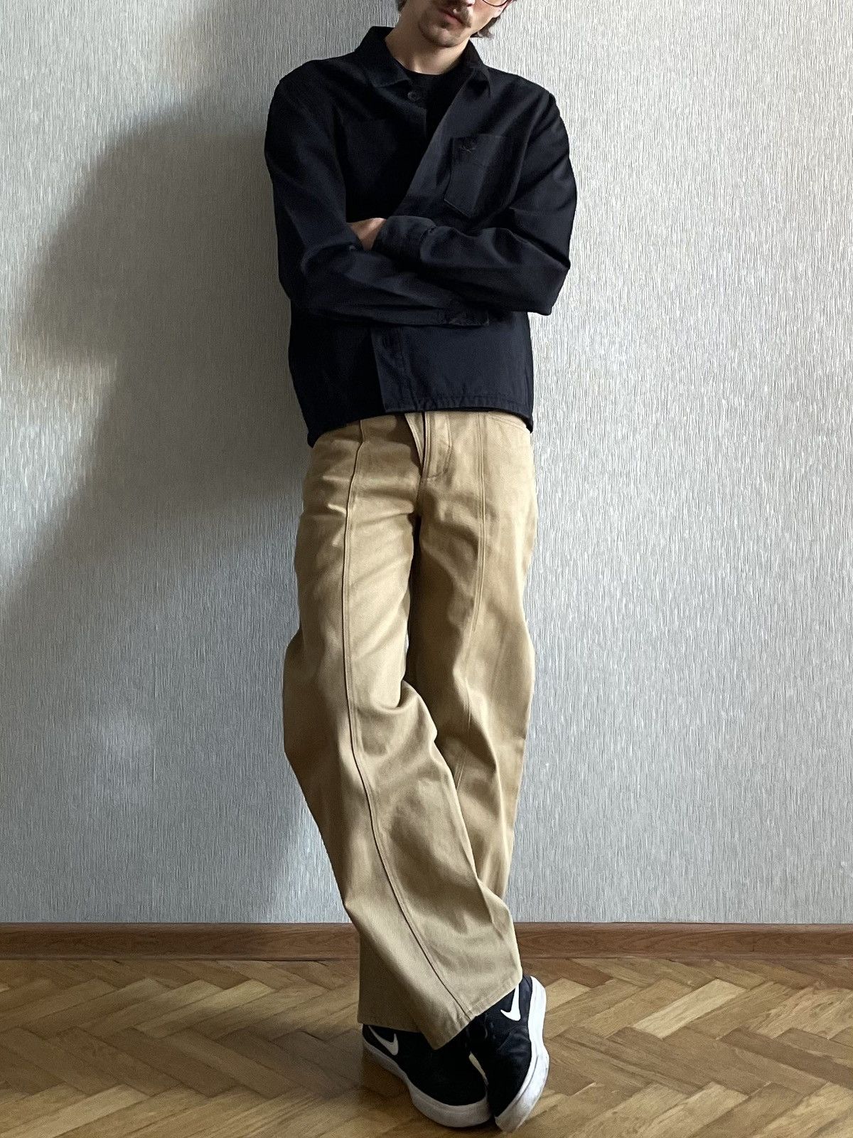 Fred Perry Fred Perry: A Navy Blue Denim Overshirt / Jacket Size US L / EU 52-54 / 3 - 17 Thumbnail