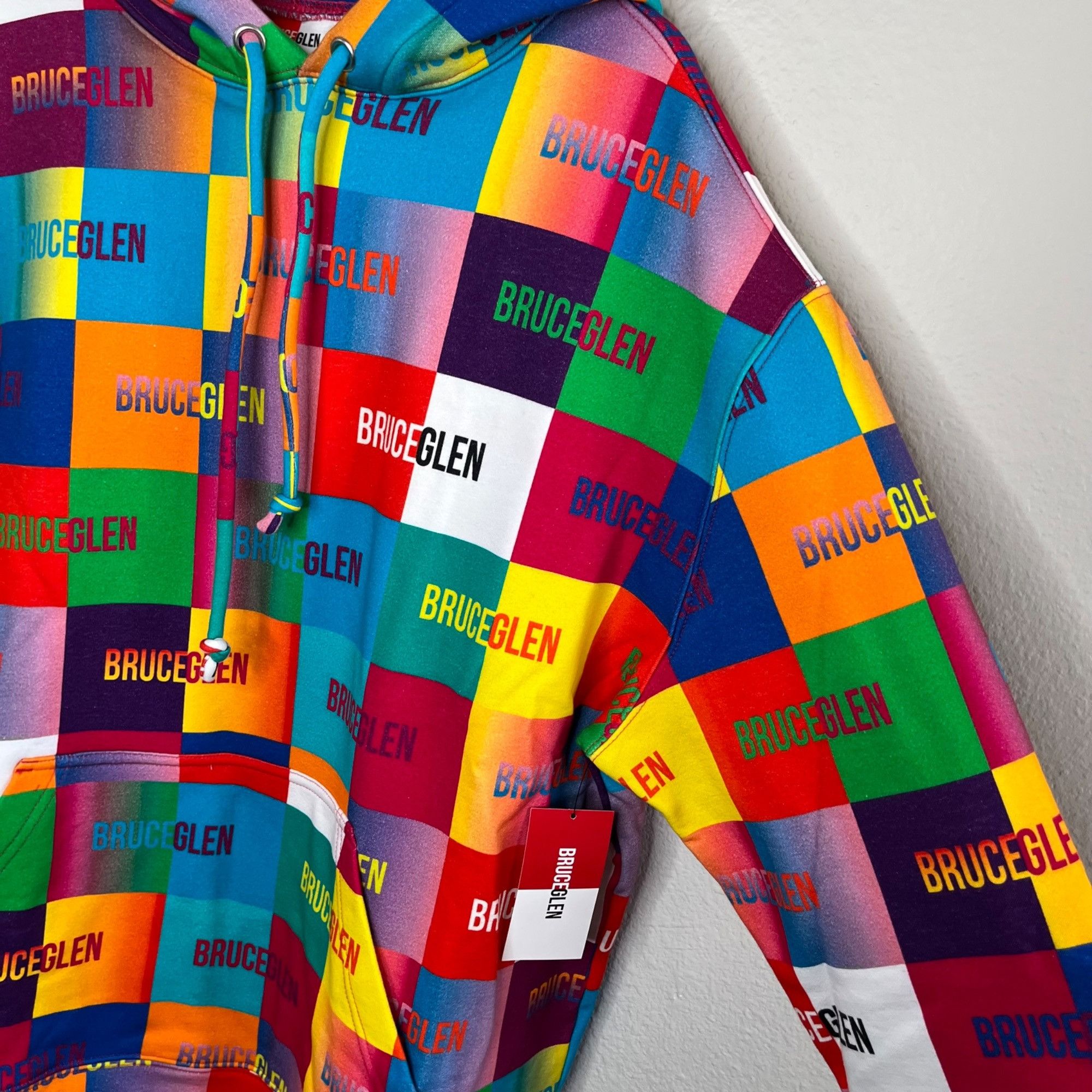 Other BruceGlen Happy Colorful Multicolor Logo Hoodie 2X Unisex Size US XXL / EU 58 / 5 - 4 Thumbnail