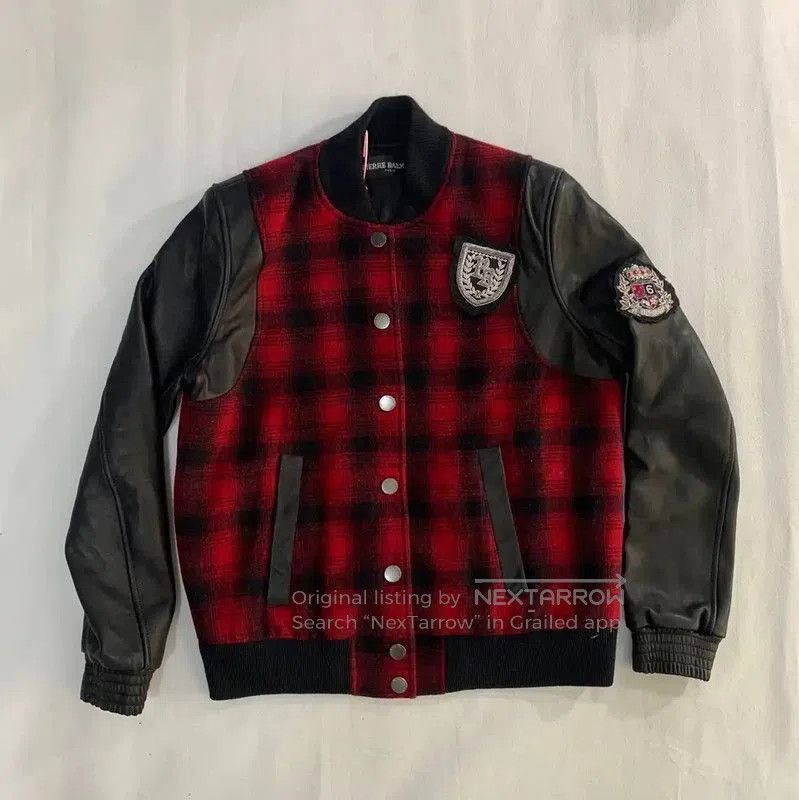 Balmain Balmain Color Block Leather Men's Jacket . Size US L / EU 52-54 / 3 - 1 Thumbnail