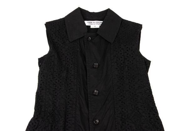 Comme des Garcons Comme Des Garcons Black Retro Waistcoat Top Size XS / US 0-2 / IT 36-38 - 4 Thumbnail