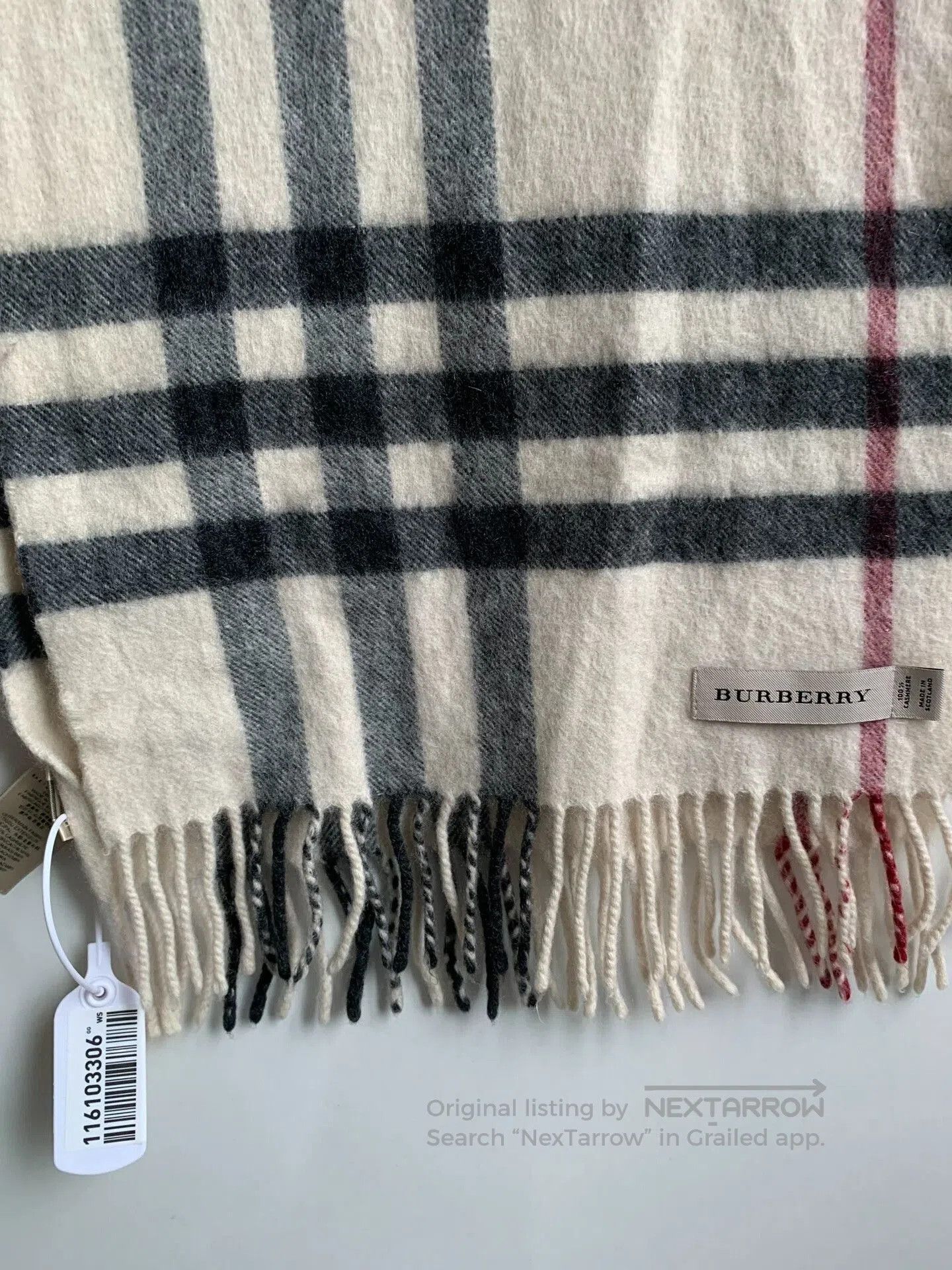 Burberry Classic Check Scarf.