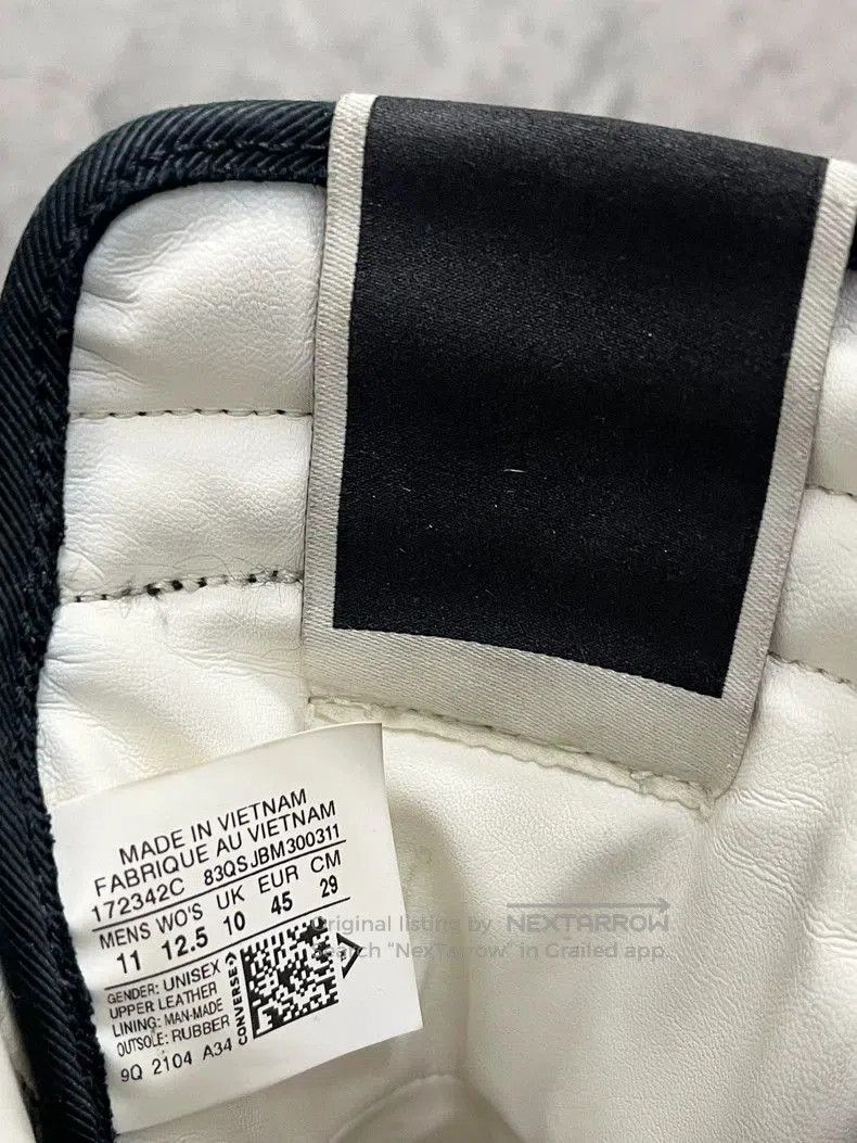 Rick Owens Rick Owens Converse Collaboration High. Size US 12 / EU 45 - 7 Thumbnail
