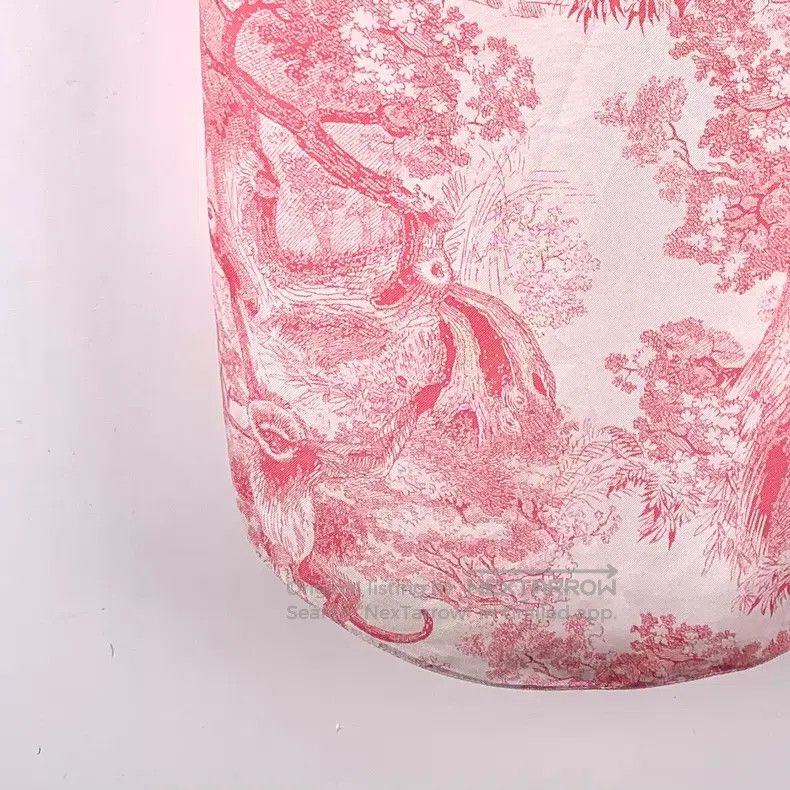 Dior Dior Pink animal jungle print mulberry silk strap dress Size XXS / US 00 / IT 34 - 4 Thumbnail