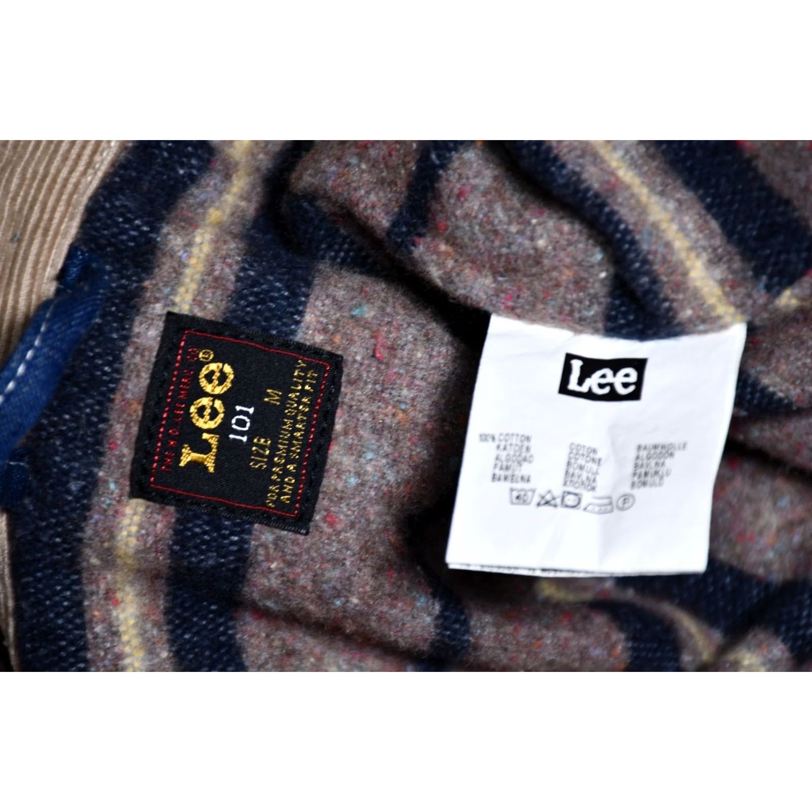 Lee LEE 101 FIRST JACKET CHORE Jacket M Blue Denim 100% Cotton Lined Vintage No N/A Men Jacket Size US M / EU 48-50 / 2 - 6 Thumbnail