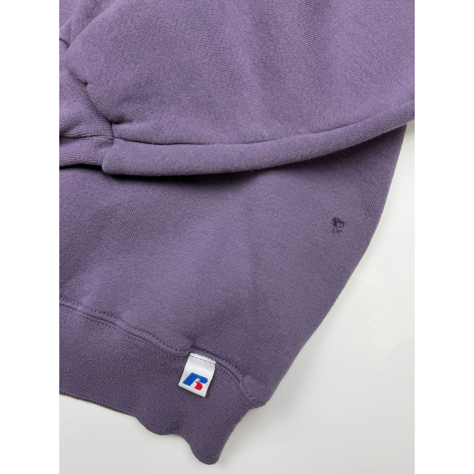 Vintage Russell Athletic Cropped Boxy Sweater Size L Violet Purple Size US L / EU 52-54 / 3 - 4 Thumbnail