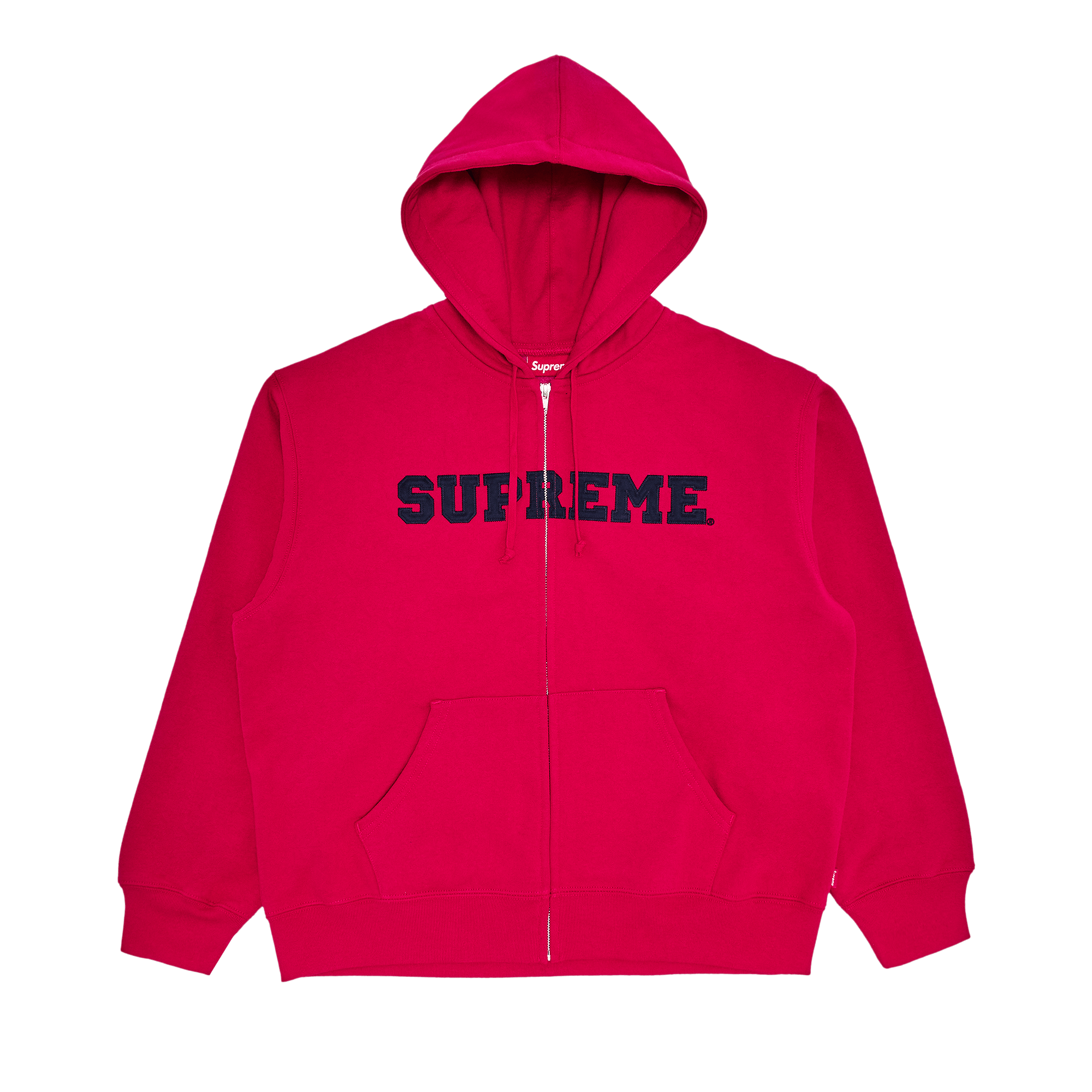 Supreme IDGAF Zip Up Hooded Sweatshirt | Grailed