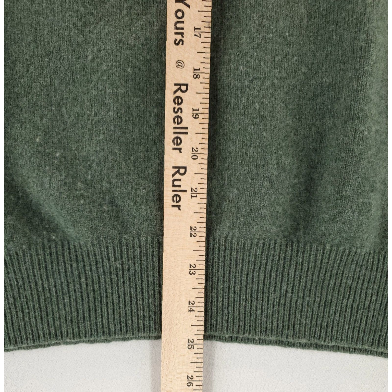 Polo Ralph Lauren Polo Ralph Lauren 1/4 Zip Sweater Wool Cashmere Blend Green Mens XL Pullover Men Green XL Size US XL / EU 56 / 4 - 6 Thumbnail