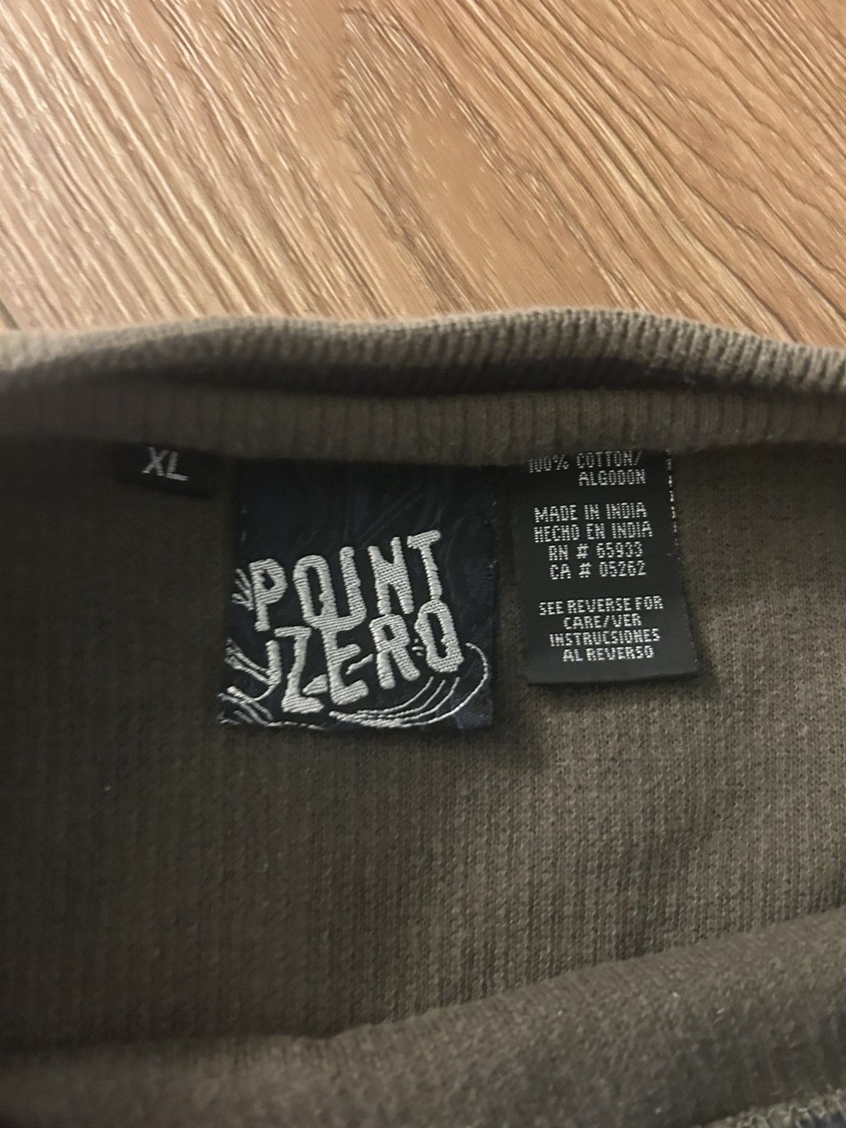 Point Zero × Vintage Vintage Boxy Point Zero Long Sleeve Size US XL / EU 56 / 4 - 2 Thumbnail