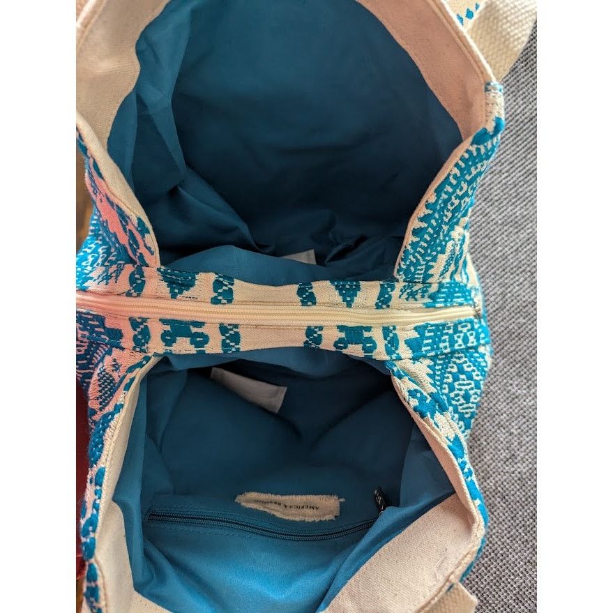 & Other Stories America & Beyond-Wanderlust Evil Eye Tote NWOT (w/dust bag) Size ONE SIZE - 5 Thumbnail